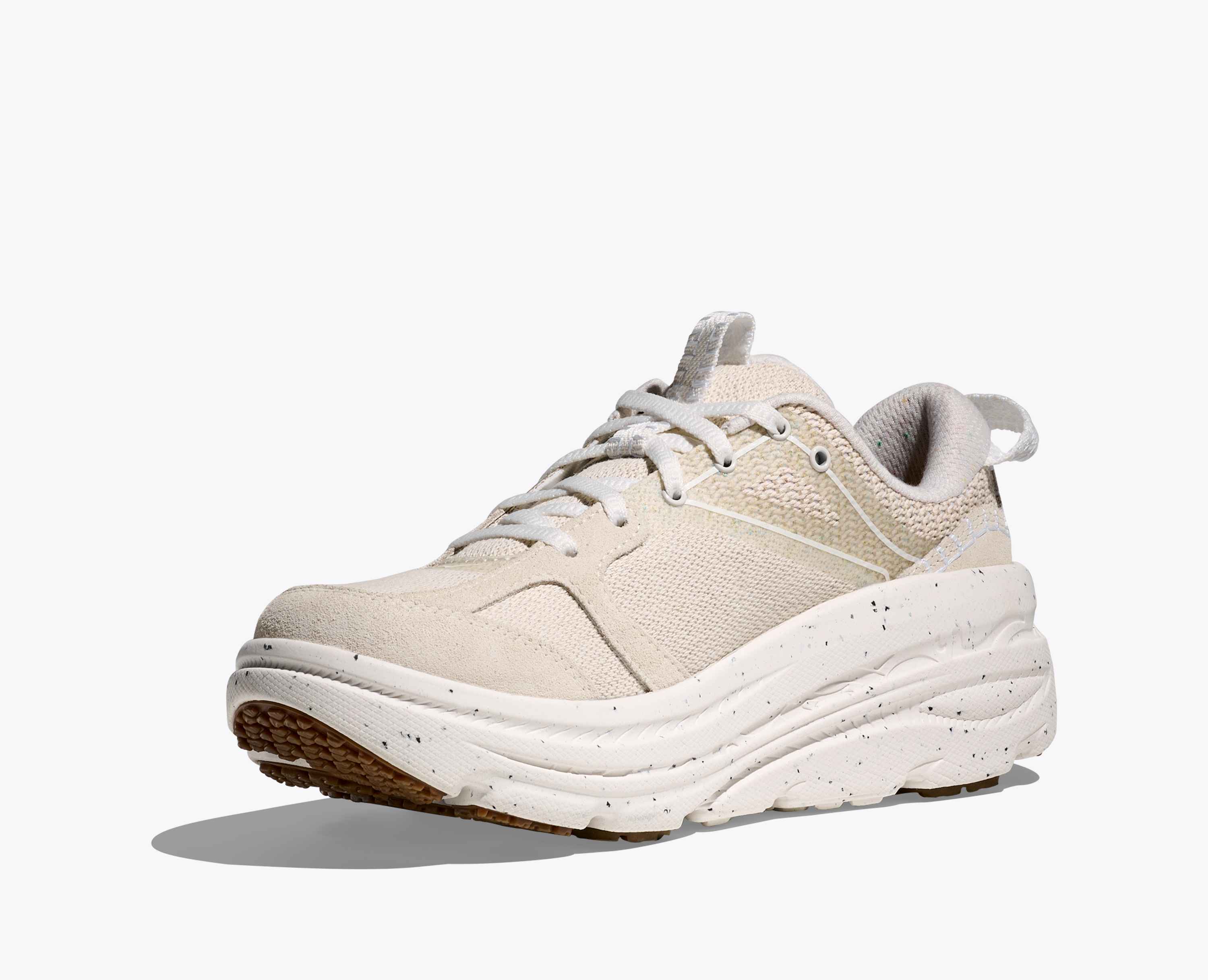 Hoka Vibrant Bloom Bondi B3Ls Frost Pepper