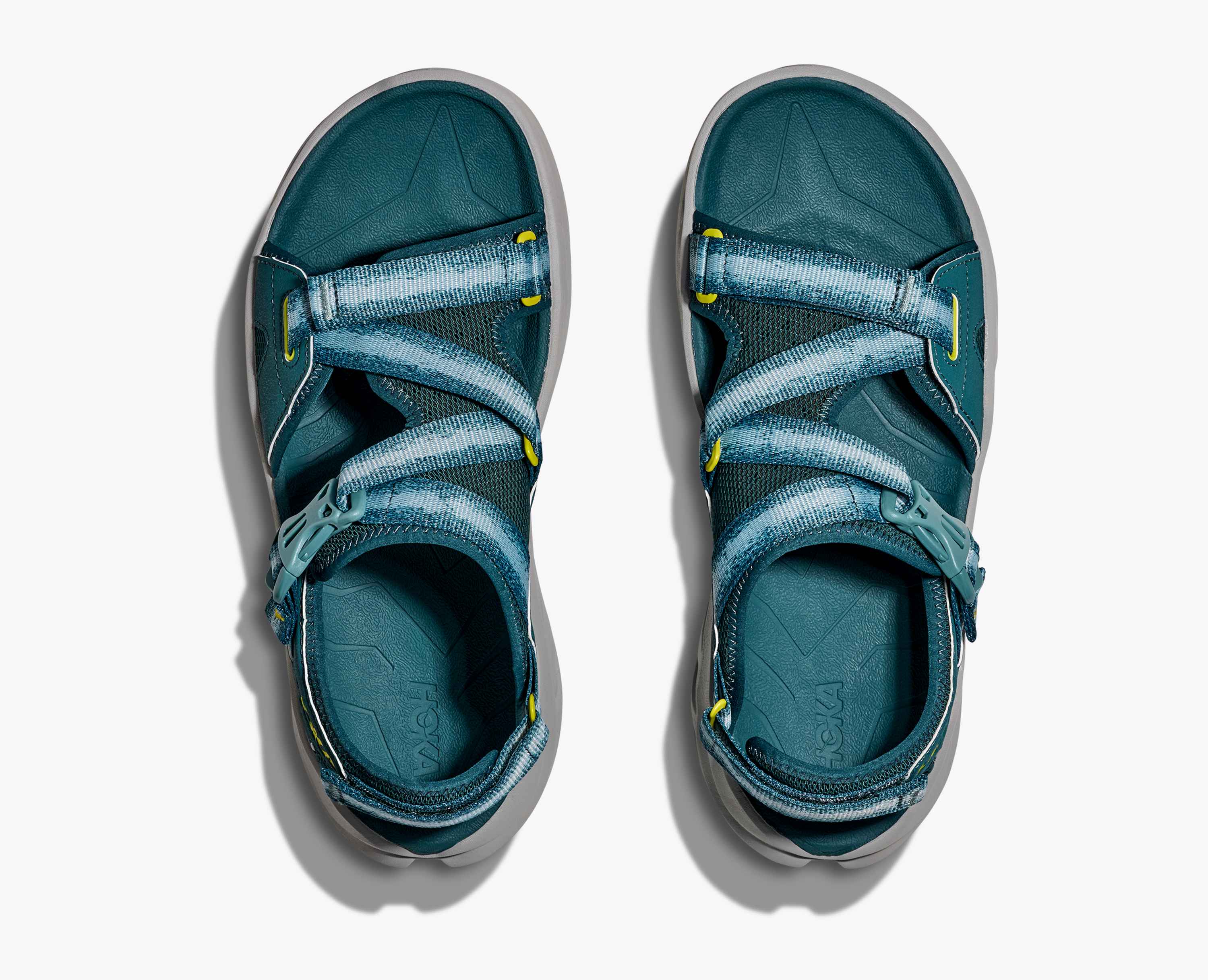 Hoka S Infini Hike Tc Blue Twilight Pea Green