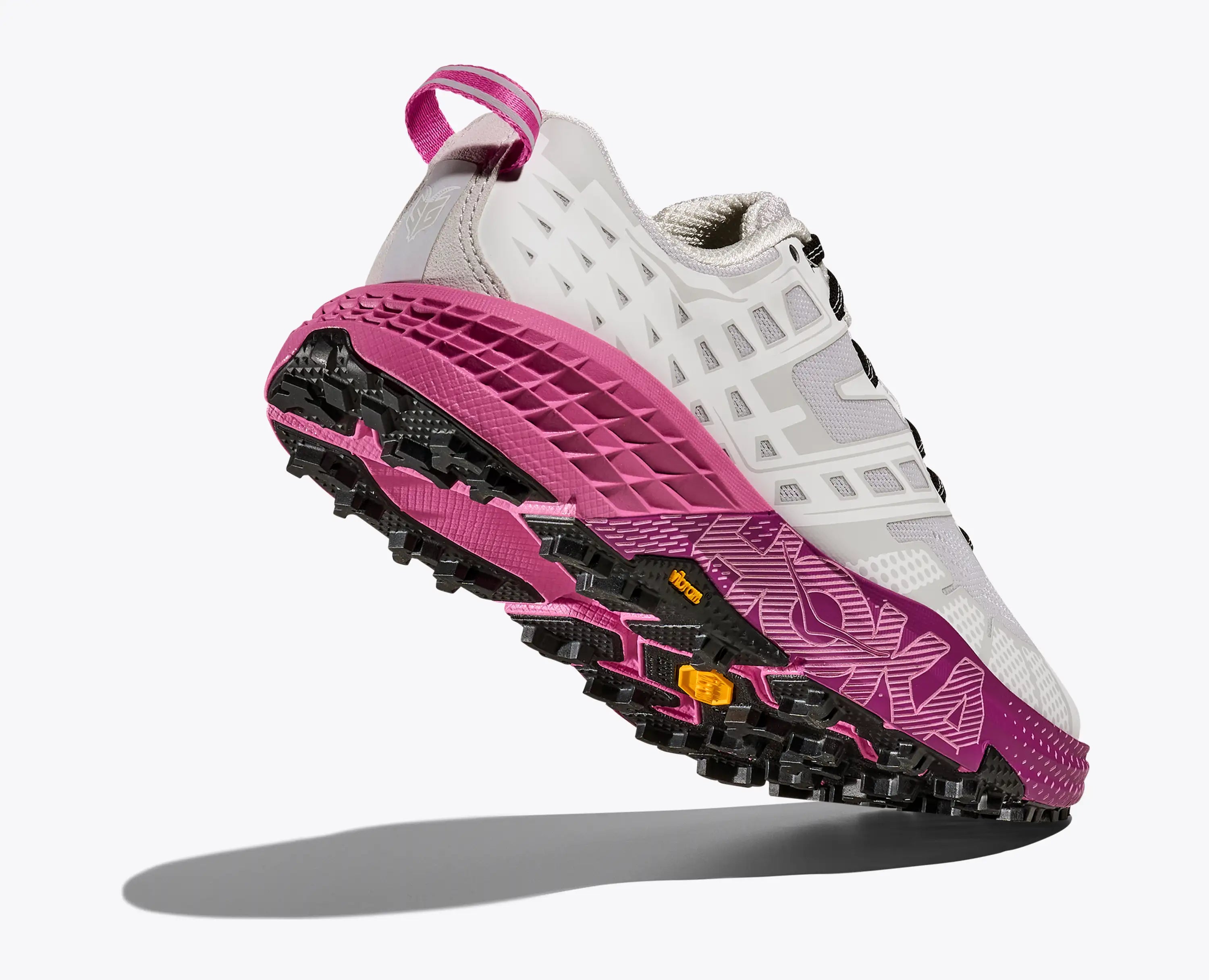Hoka Speedgoat 2 Cosmic Grey Neon Fuchsia