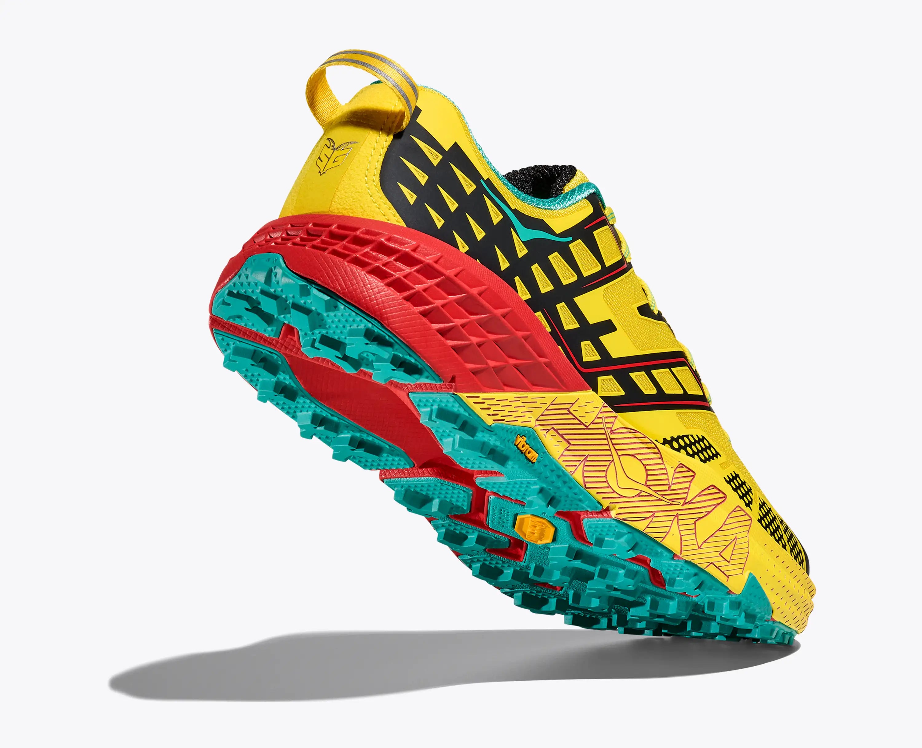 Hoka Speedgoat 2 Sour Lemon Black
