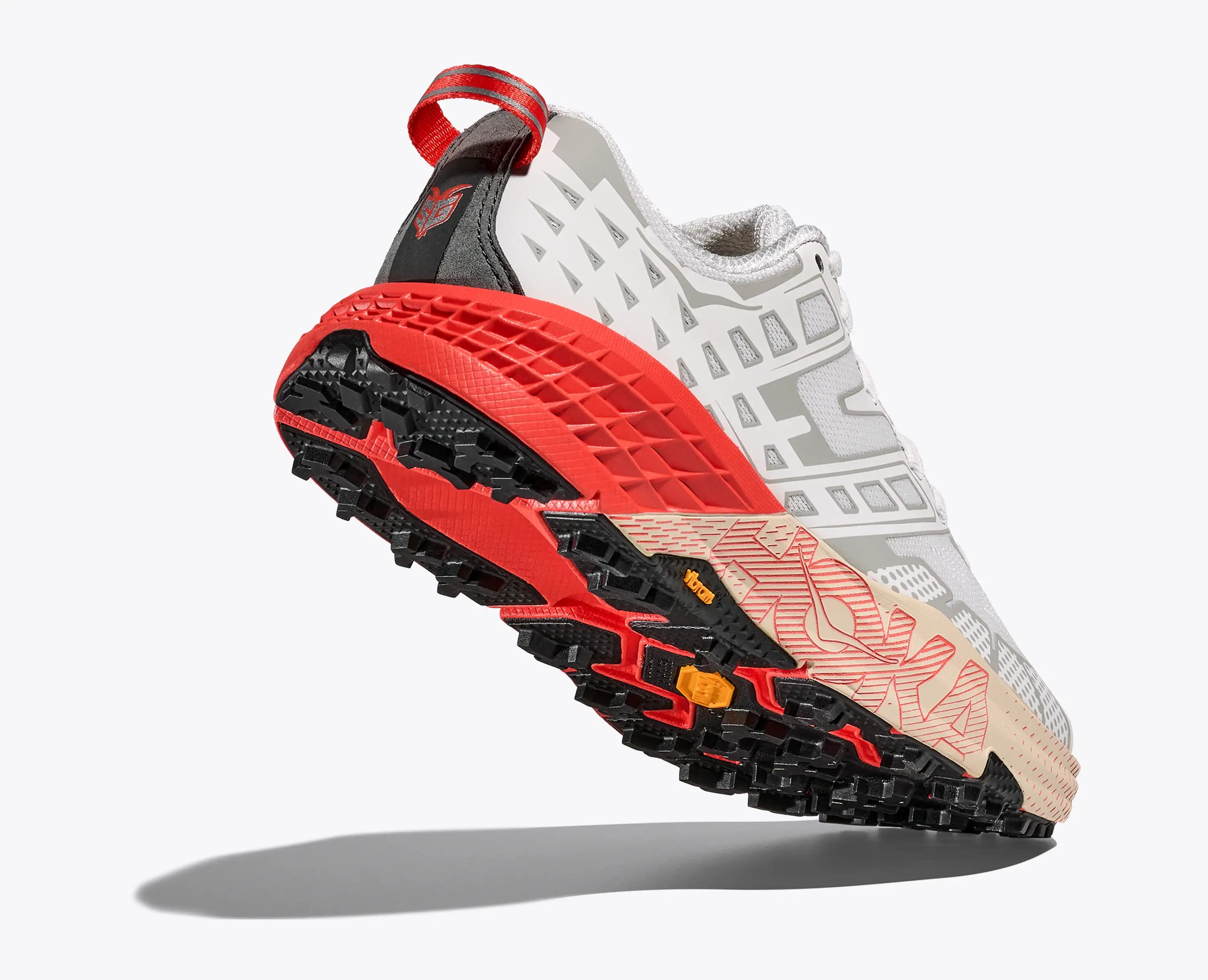 Hoka Speedgoat 2 White Tomato