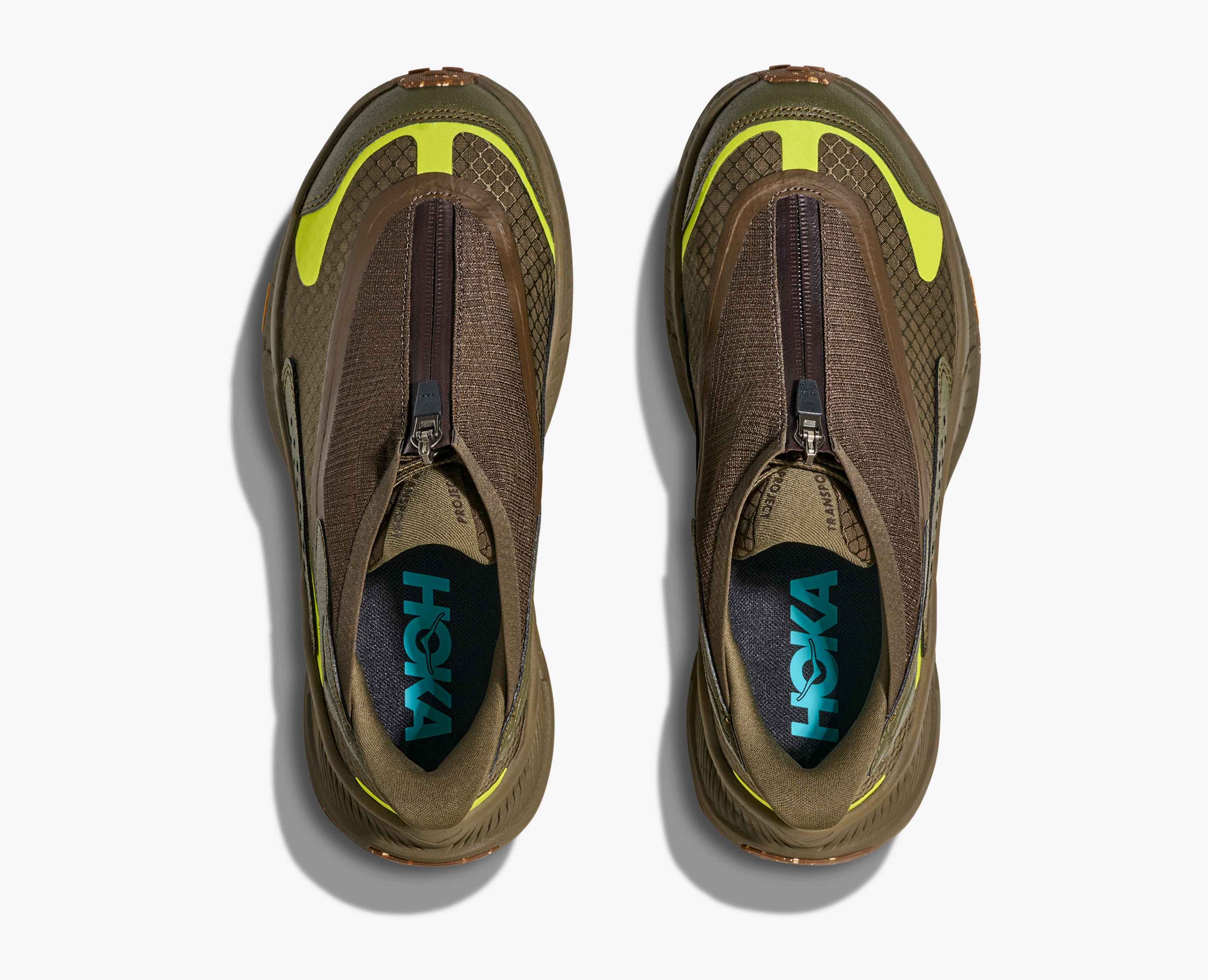 Hoka Project Transport Deep Umber Antique Olive