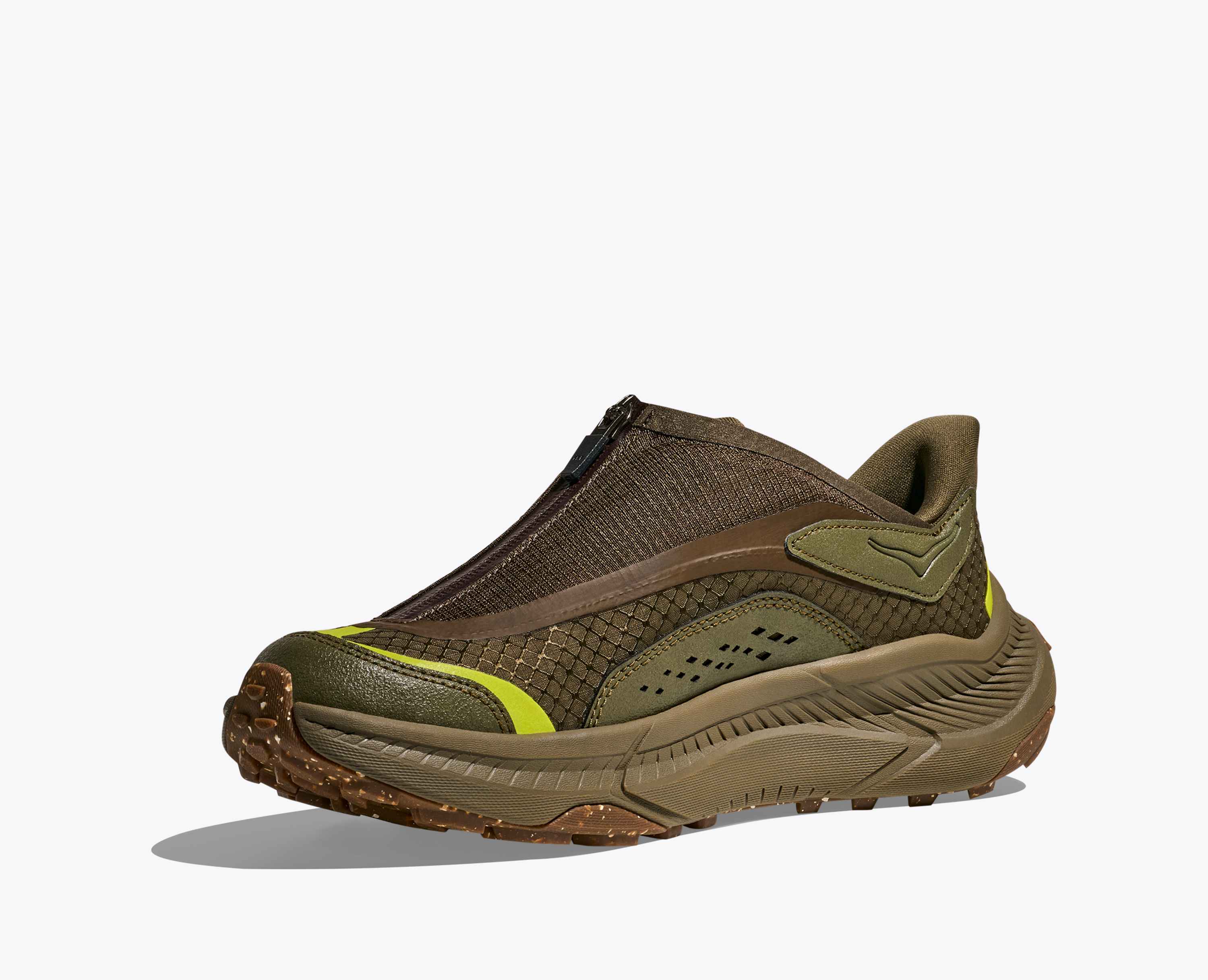 Hoka Project Transport Deep Umber Antique Olive