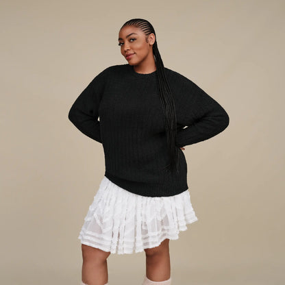 Ugg Riz Top Rib Black