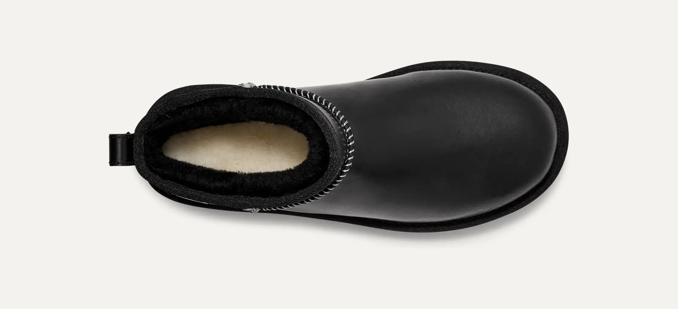 Ugg Classic Ultra Mini Leather Regen Black