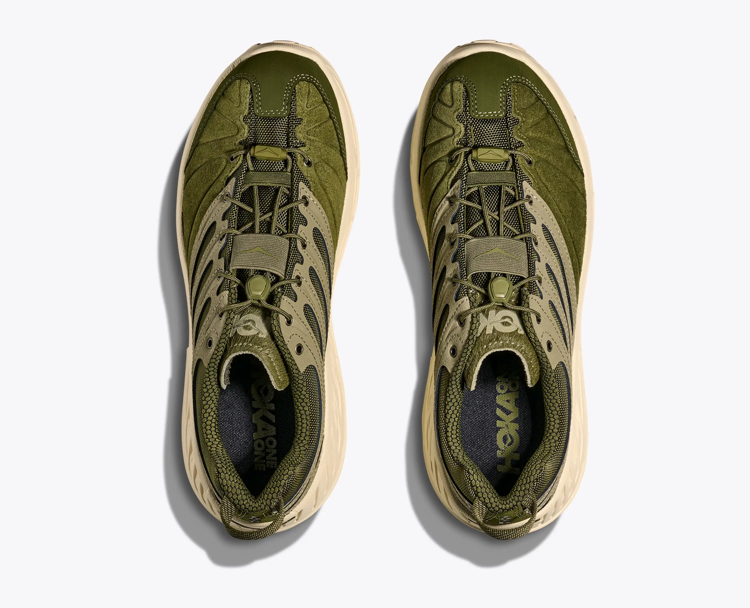 Hoka Elite Terrain System Stinson Evo Og Moss Green Wild Mushroom ()