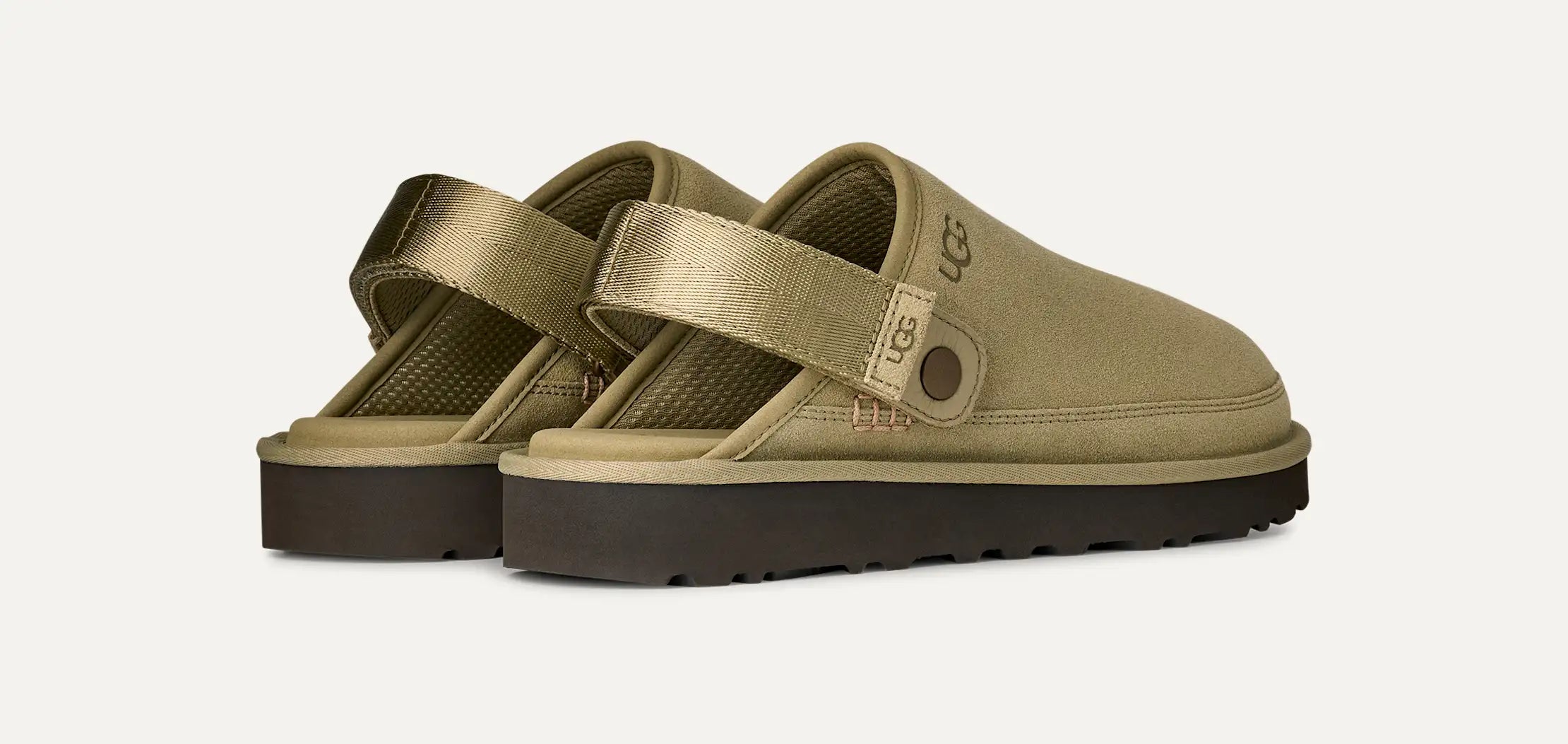 Ugg Goldencoast Clog Ii Muted Brass / Magnolia Leaf