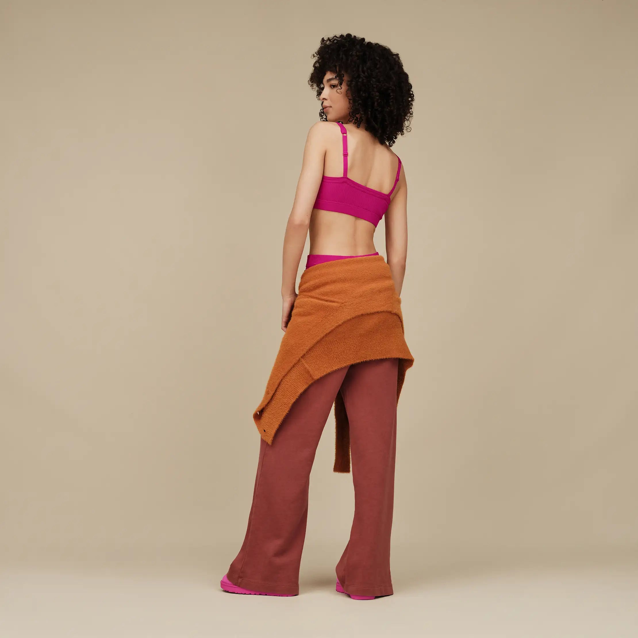 Ugg Tesia Bralette Rib Chroma Pink