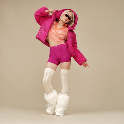 Ugg Alexiah Boy Short Rib Chroma Pink