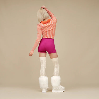 Ugg Alexiah Boy Short Rib Chroma Pink