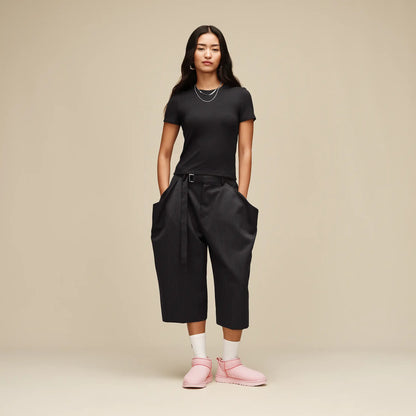 Ugg Miriam Baby Tee Rib Black