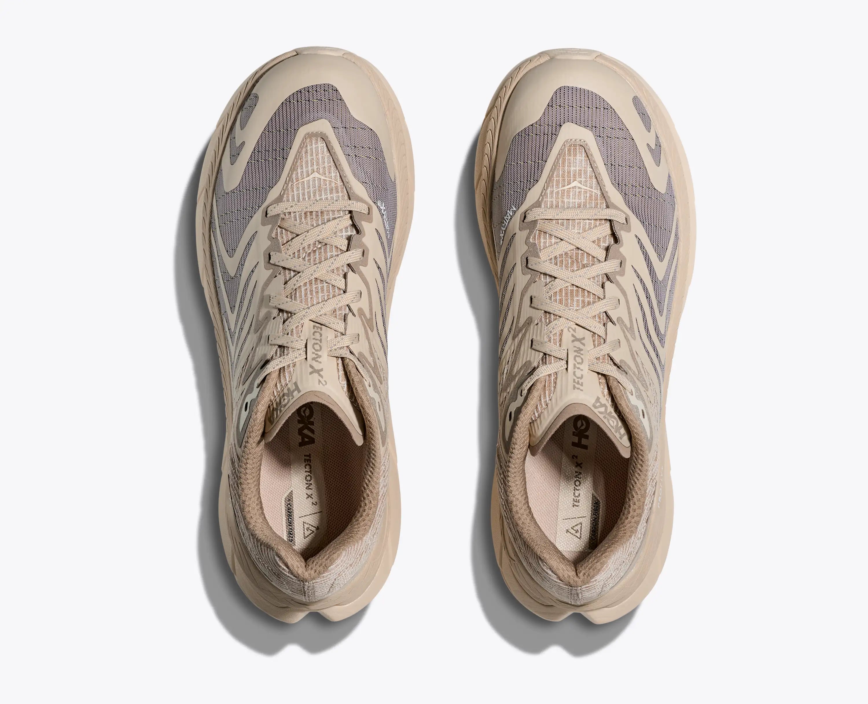 Hoka Stealth Tech Tecton X 2 Oatmeal Oat Milk