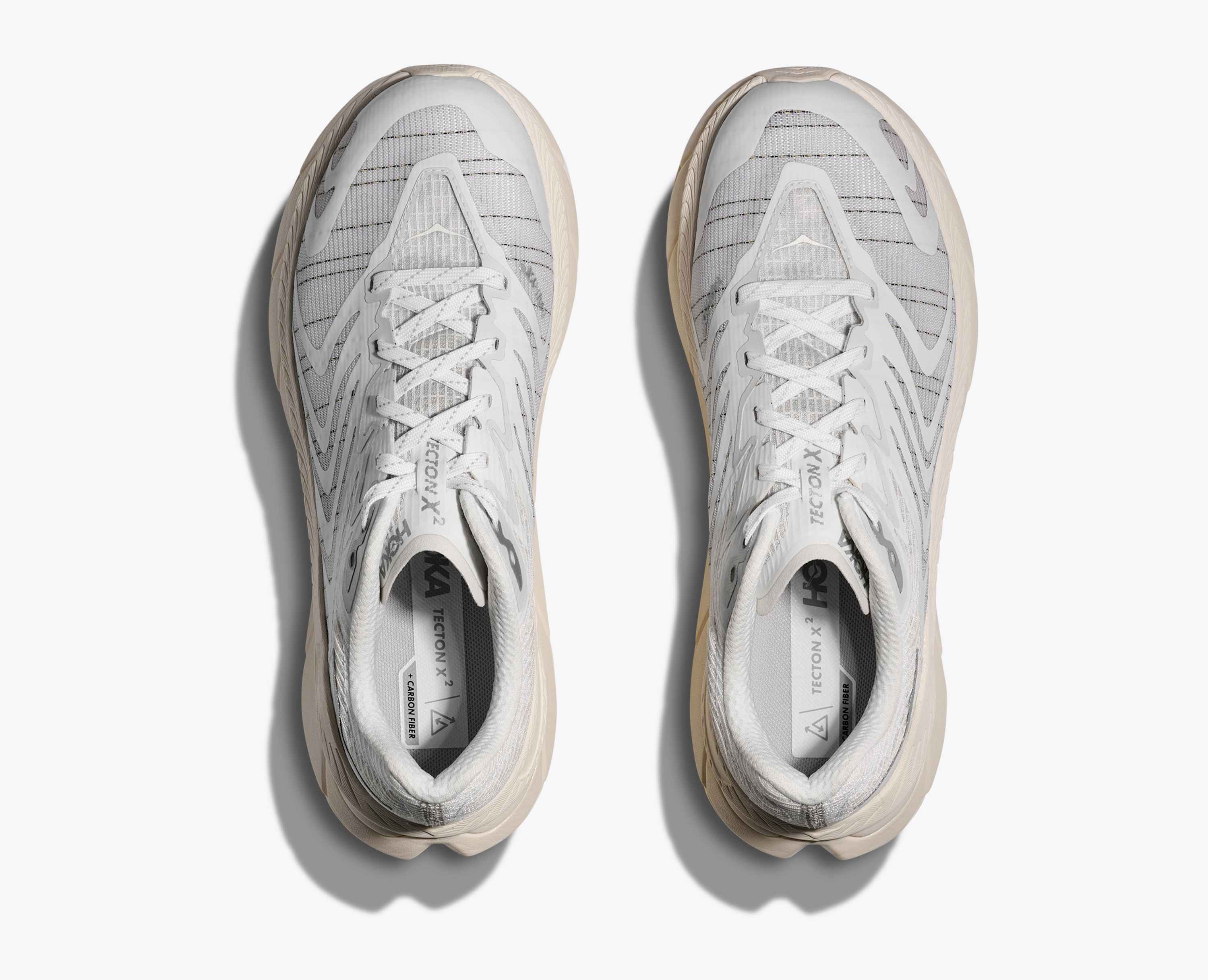 Hoka Stealth Tech Tecton X 2 Oatmeal Oat Milk