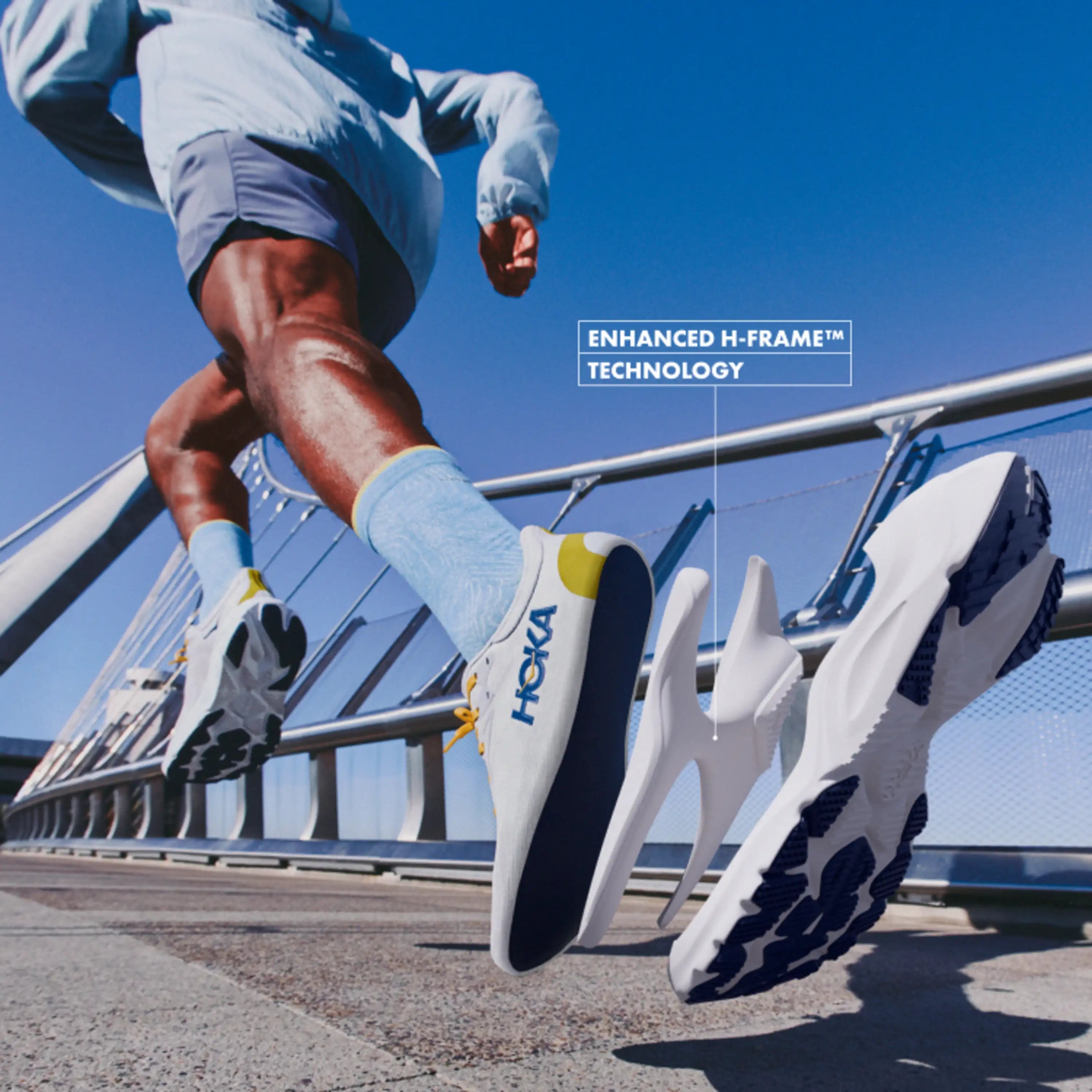 Hoka 'S Arahi 8 Black Skyward Blue