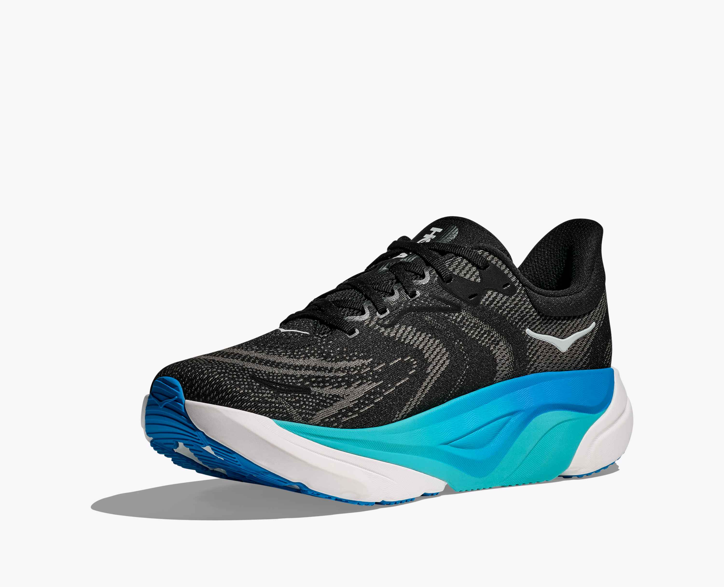 Hoka S Arahi 8 Black Skyward Blue