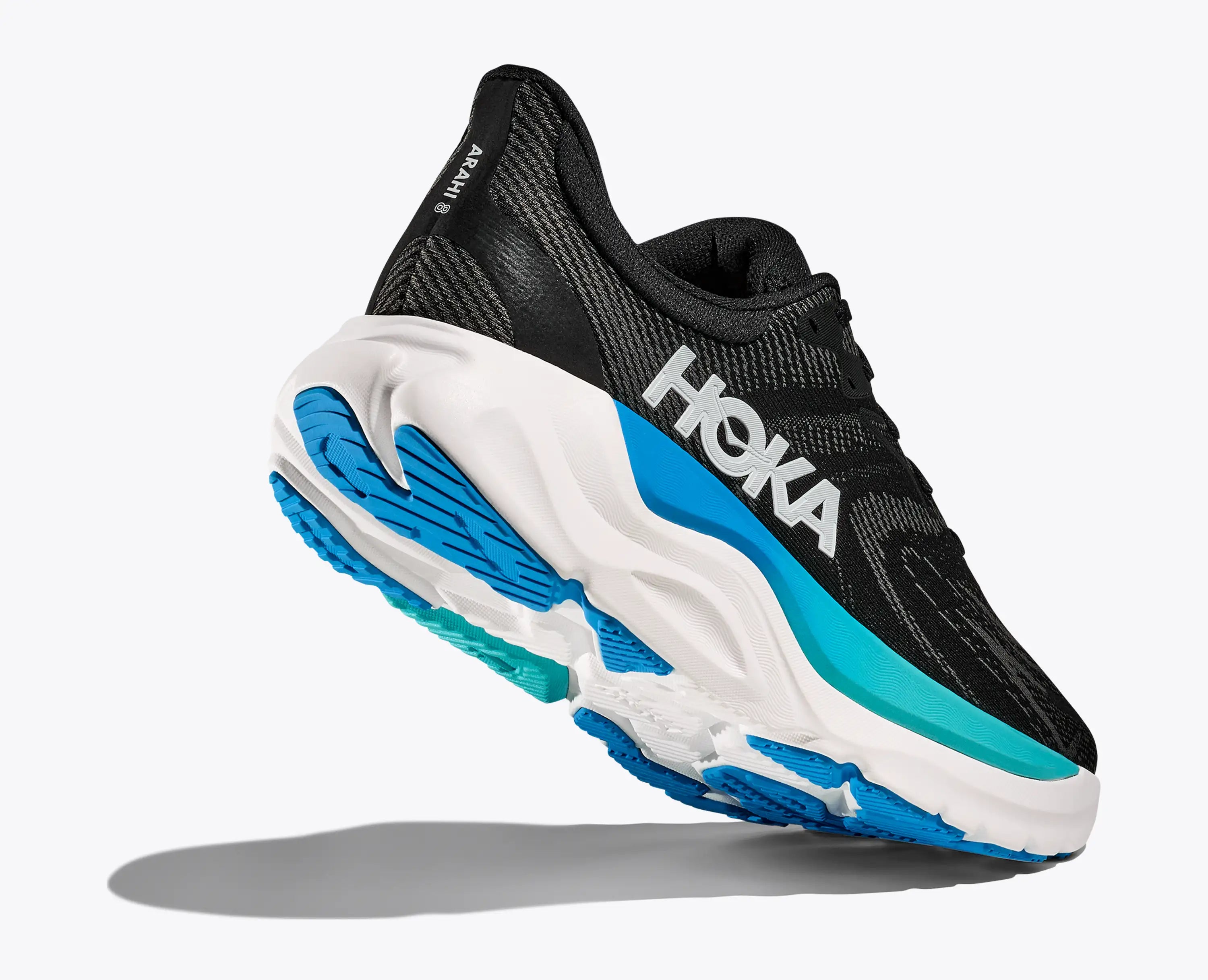 Hoka 'S Arahi 8 Black Skyward Blue