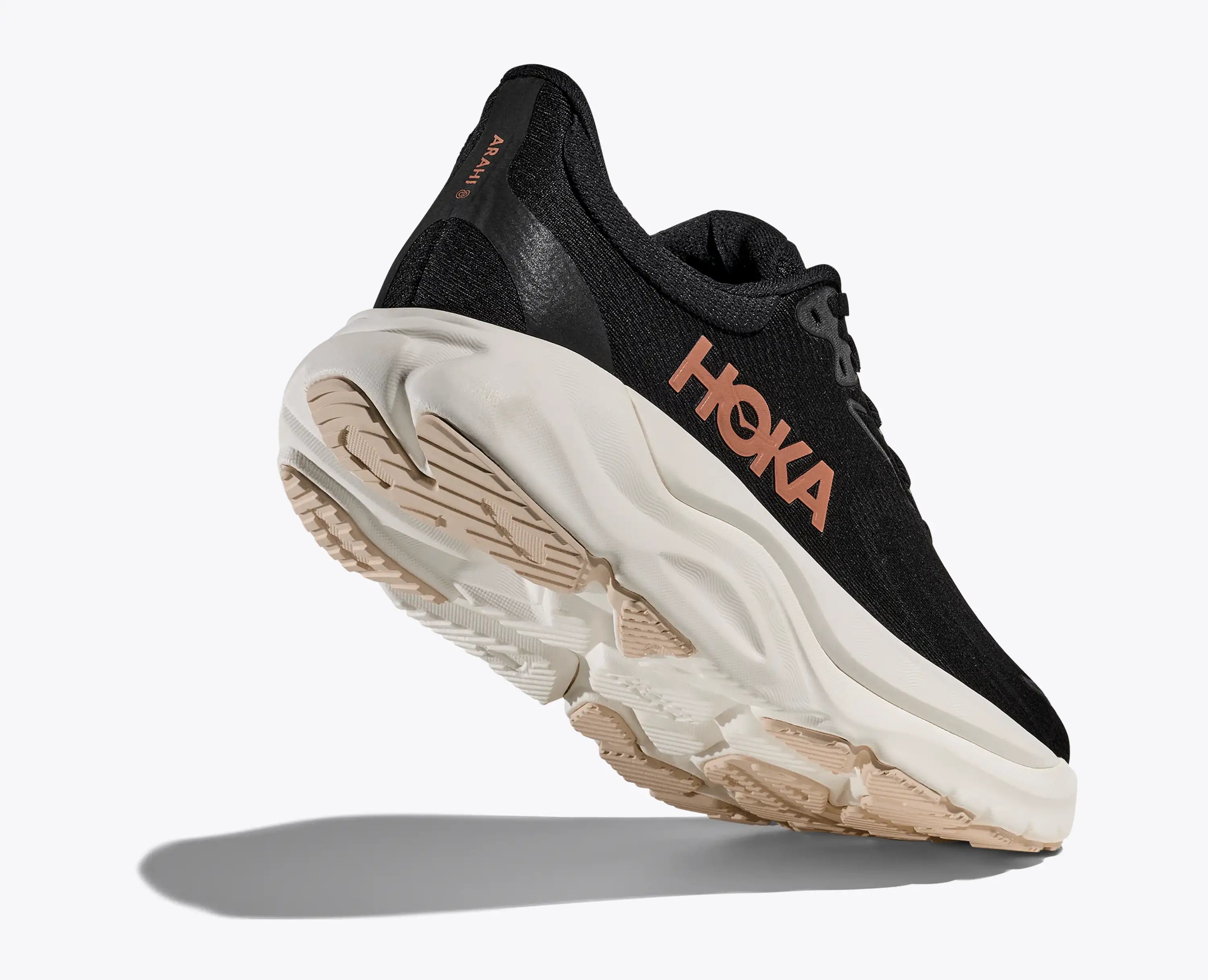 Hoka Women'S Arahi 8 Black Rose Gold