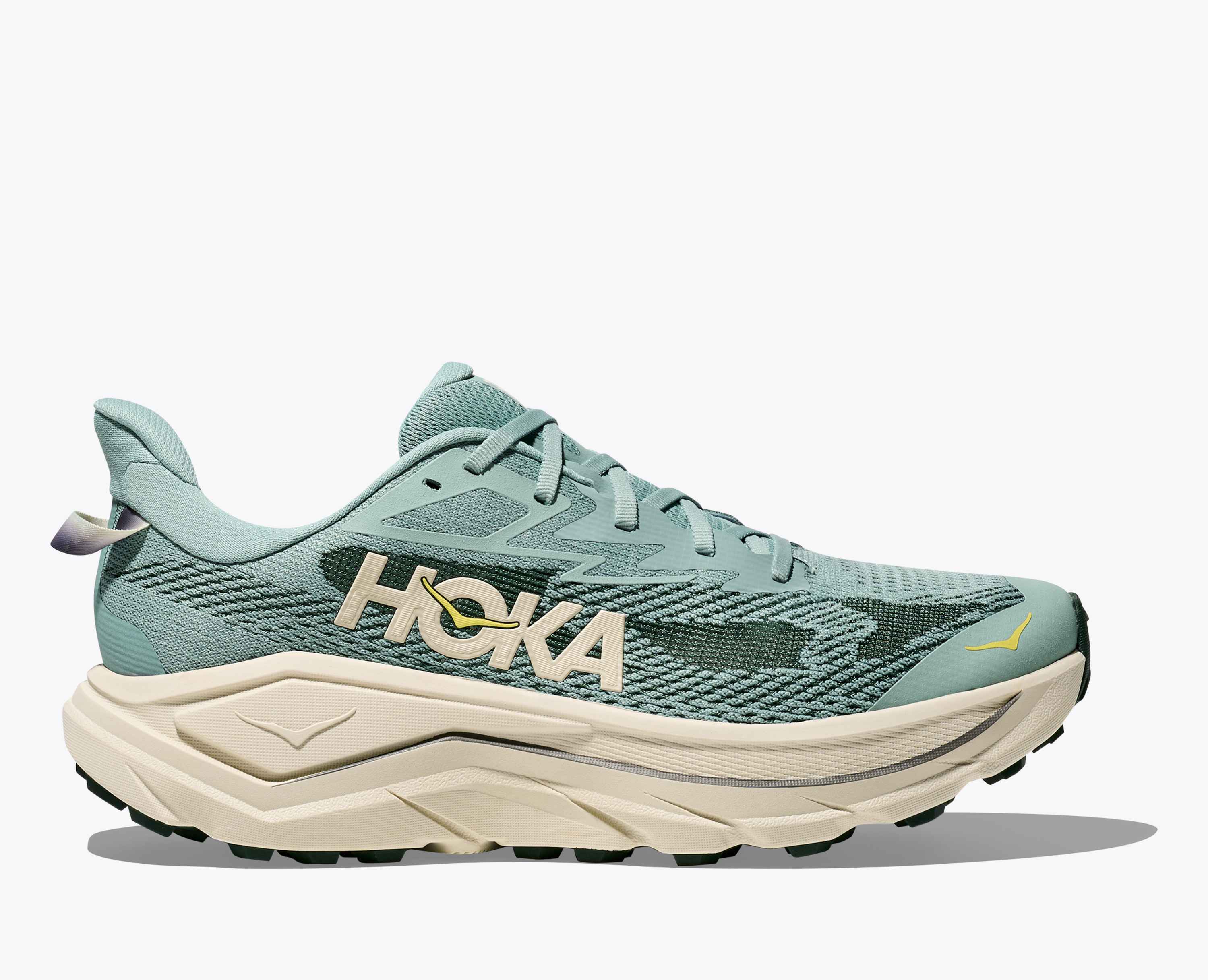 Hoka S Challenger 8 Jade Truffle Salt