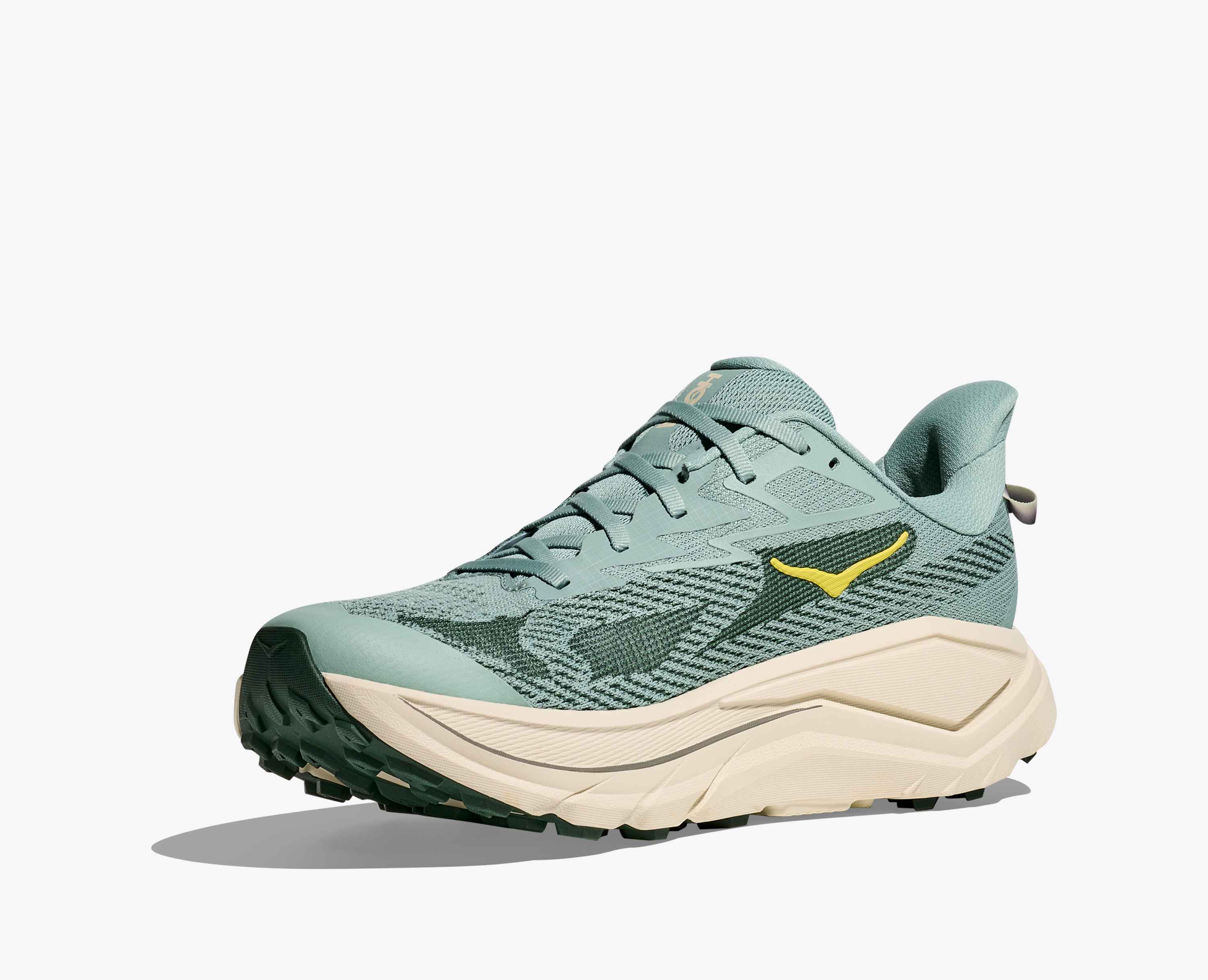 Hoka S Challenger 8 Jade Truffle Salt