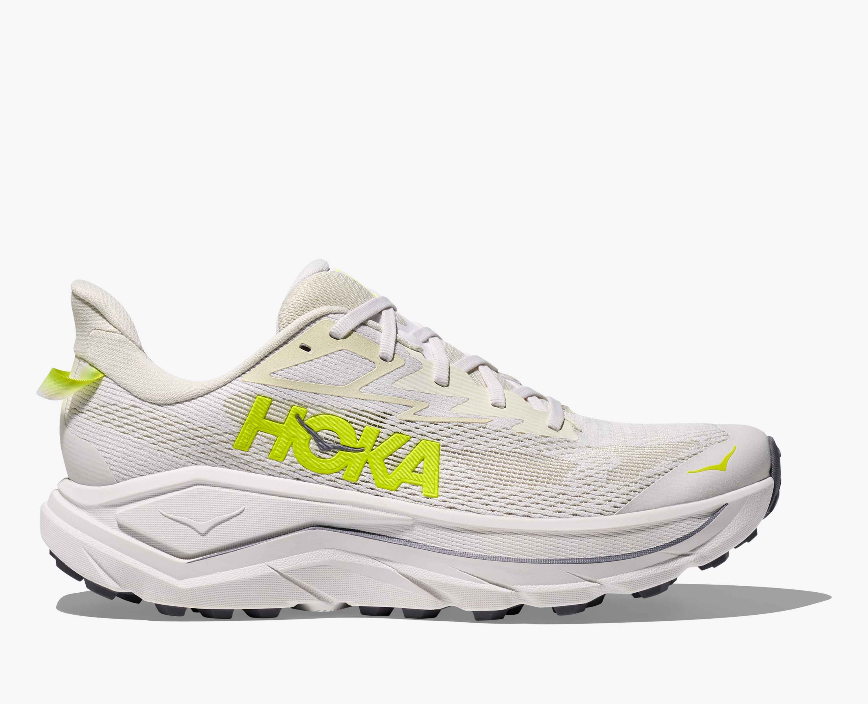 Hoka S Challenger 8 White Neon Hoka Citrus