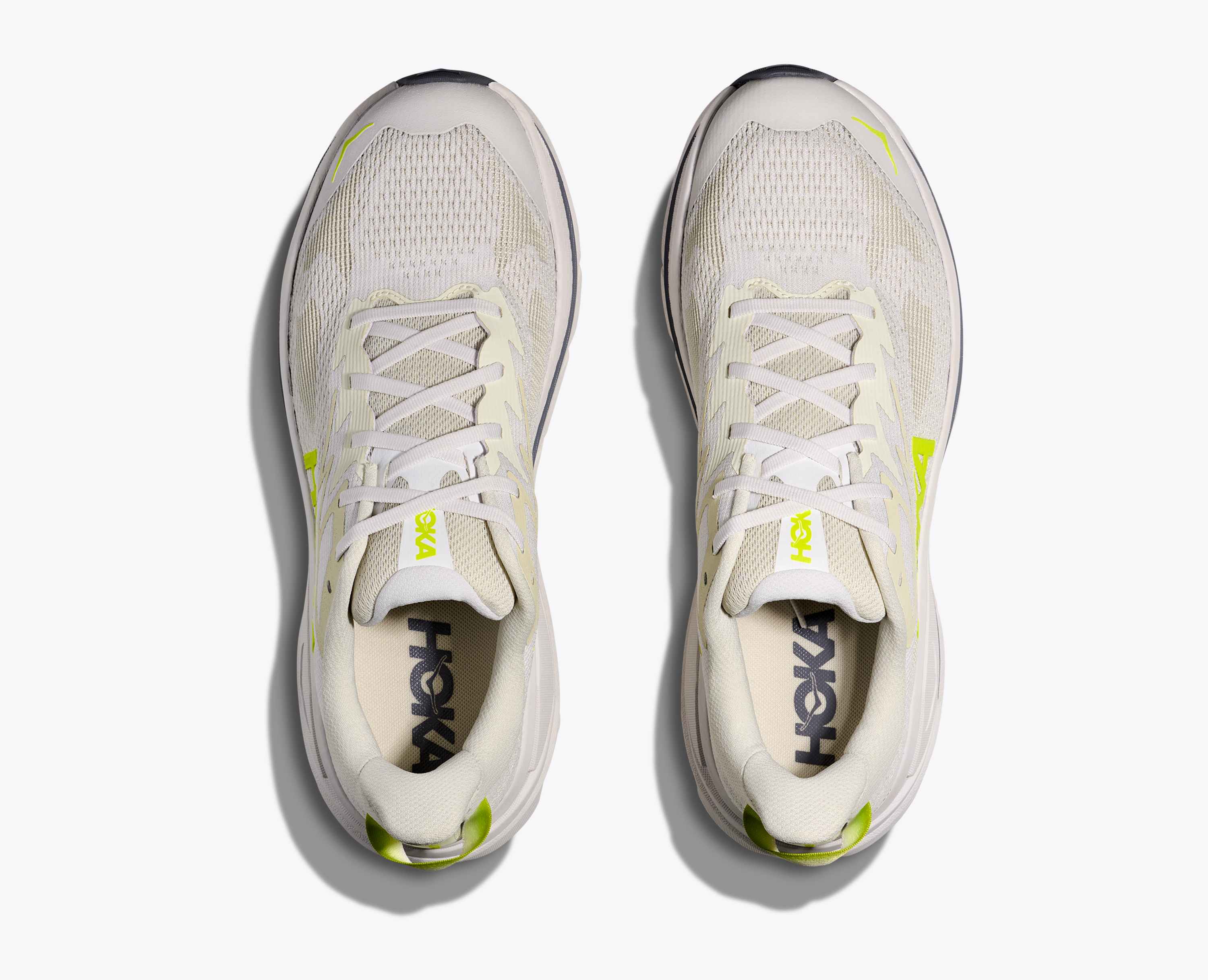 Hoka S Challenger 8 White Neon Hoka Citrus