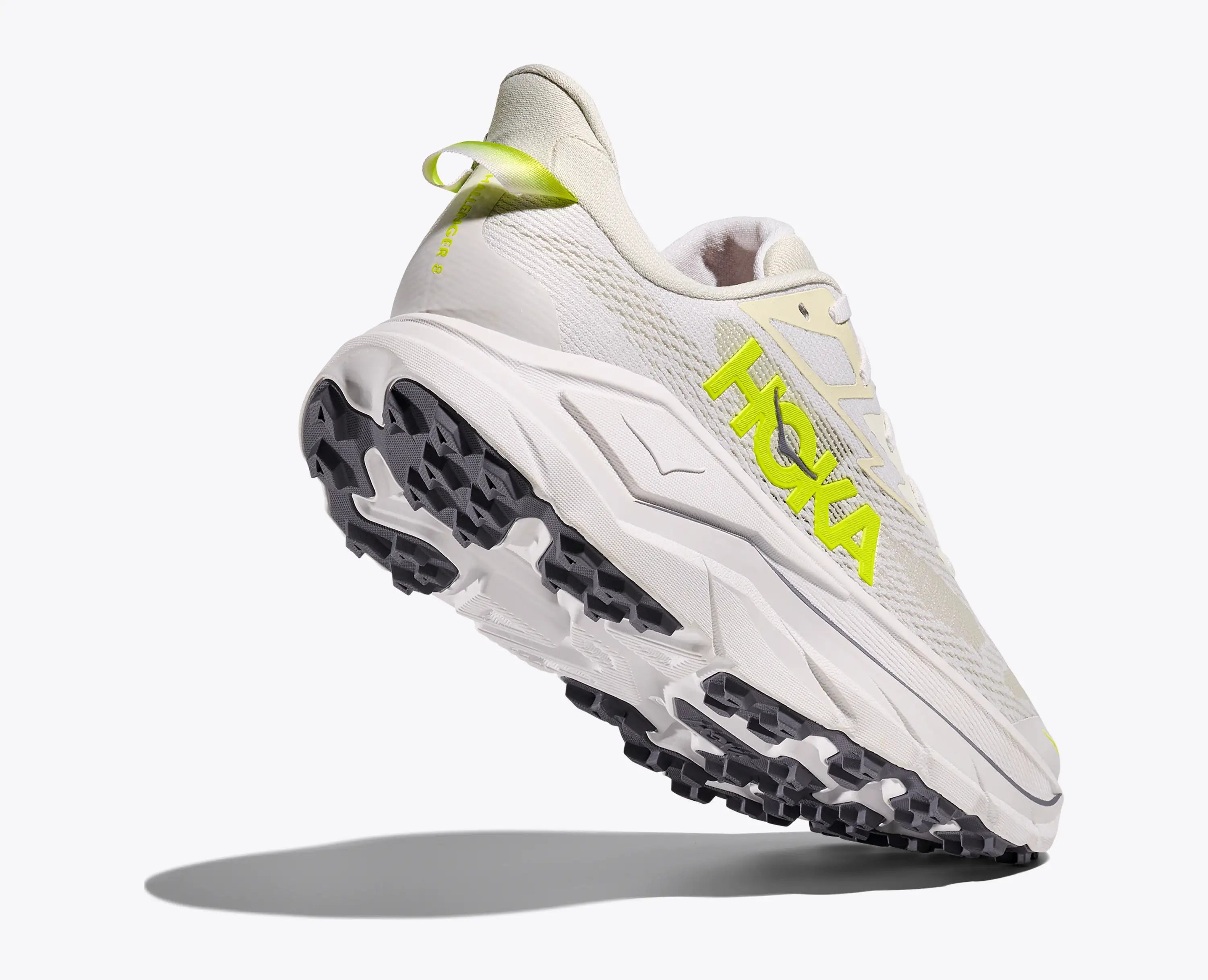 Hoka 'S Challenger 8 White Neon Hoka Citrus