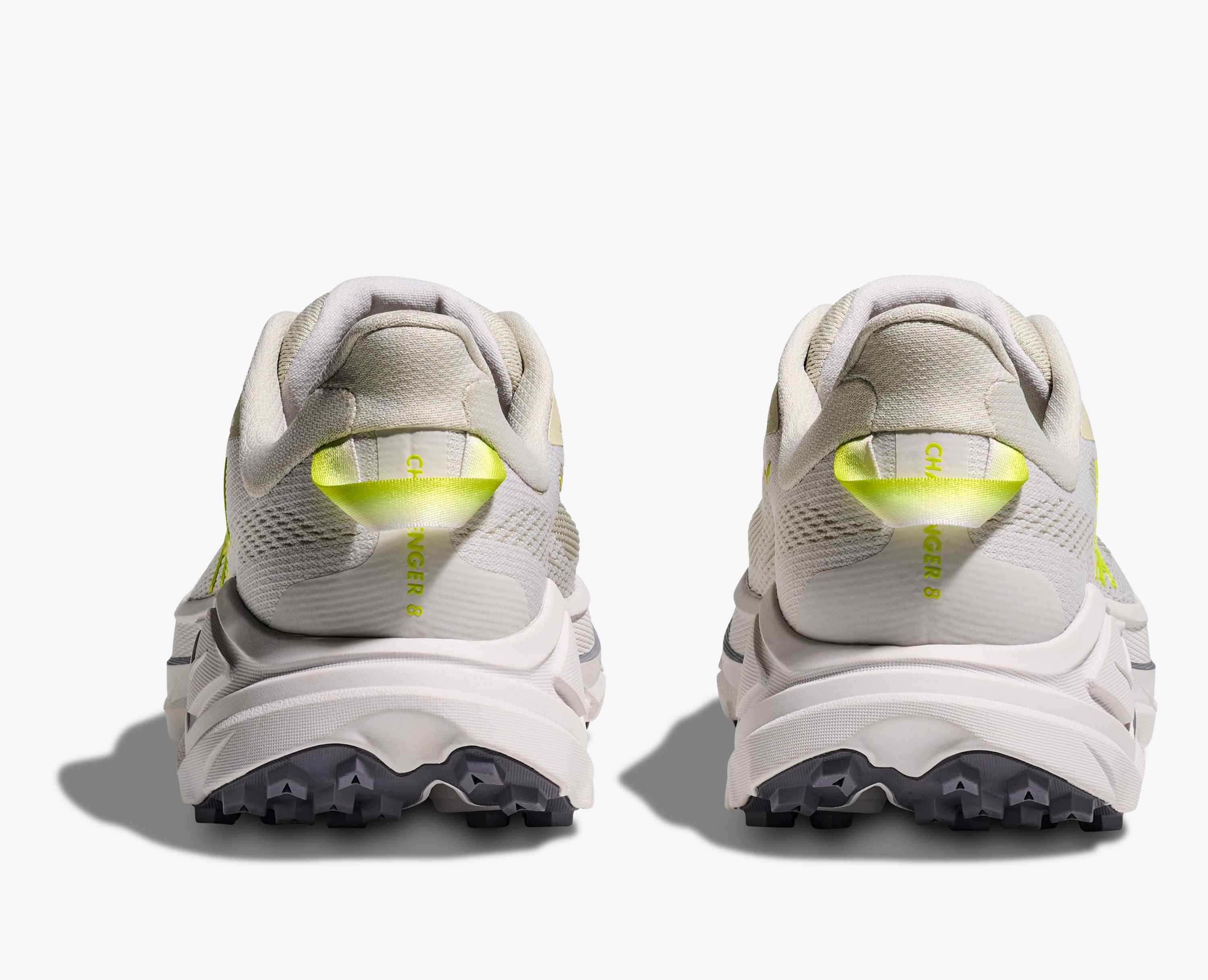 Hoka S Challenger 8 White Neon Hoka Citrus