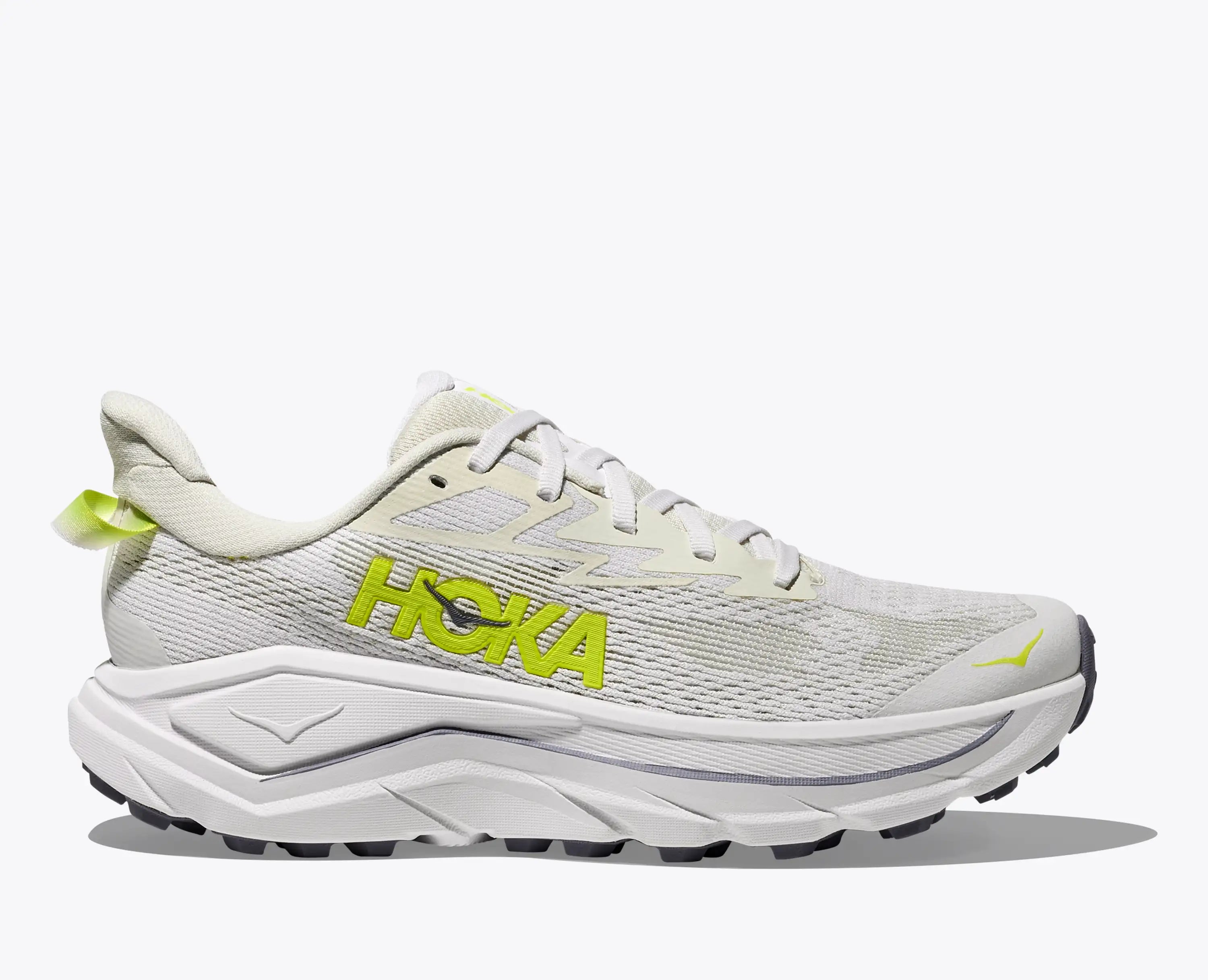 Hoka Women'S Challenger 8 White Neon Hoka Citrus