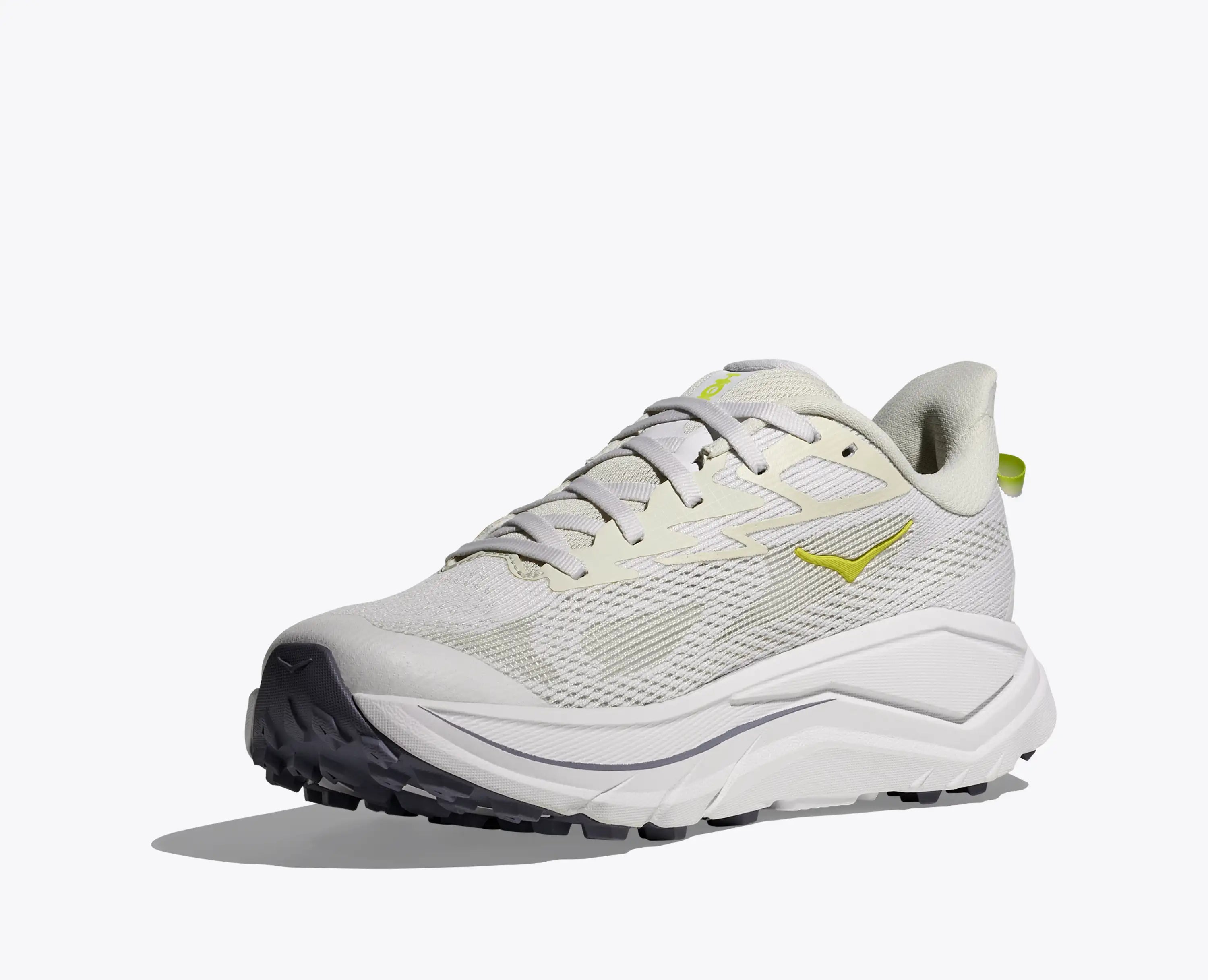 Hoka Women'S Challenger 8 White Neon Hoka Citrus