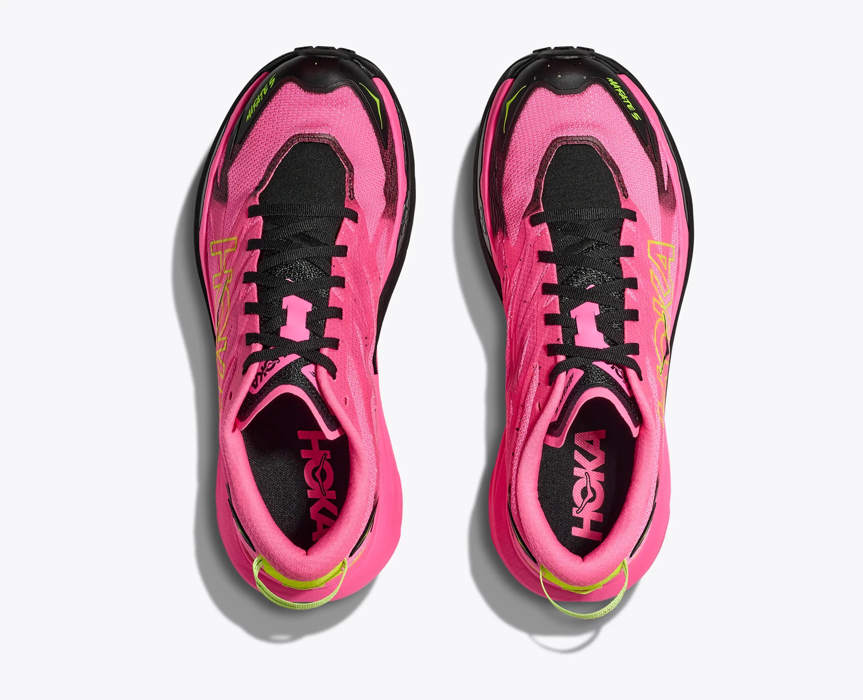 Hoka 'S Mafate 5 Neon Rose Black