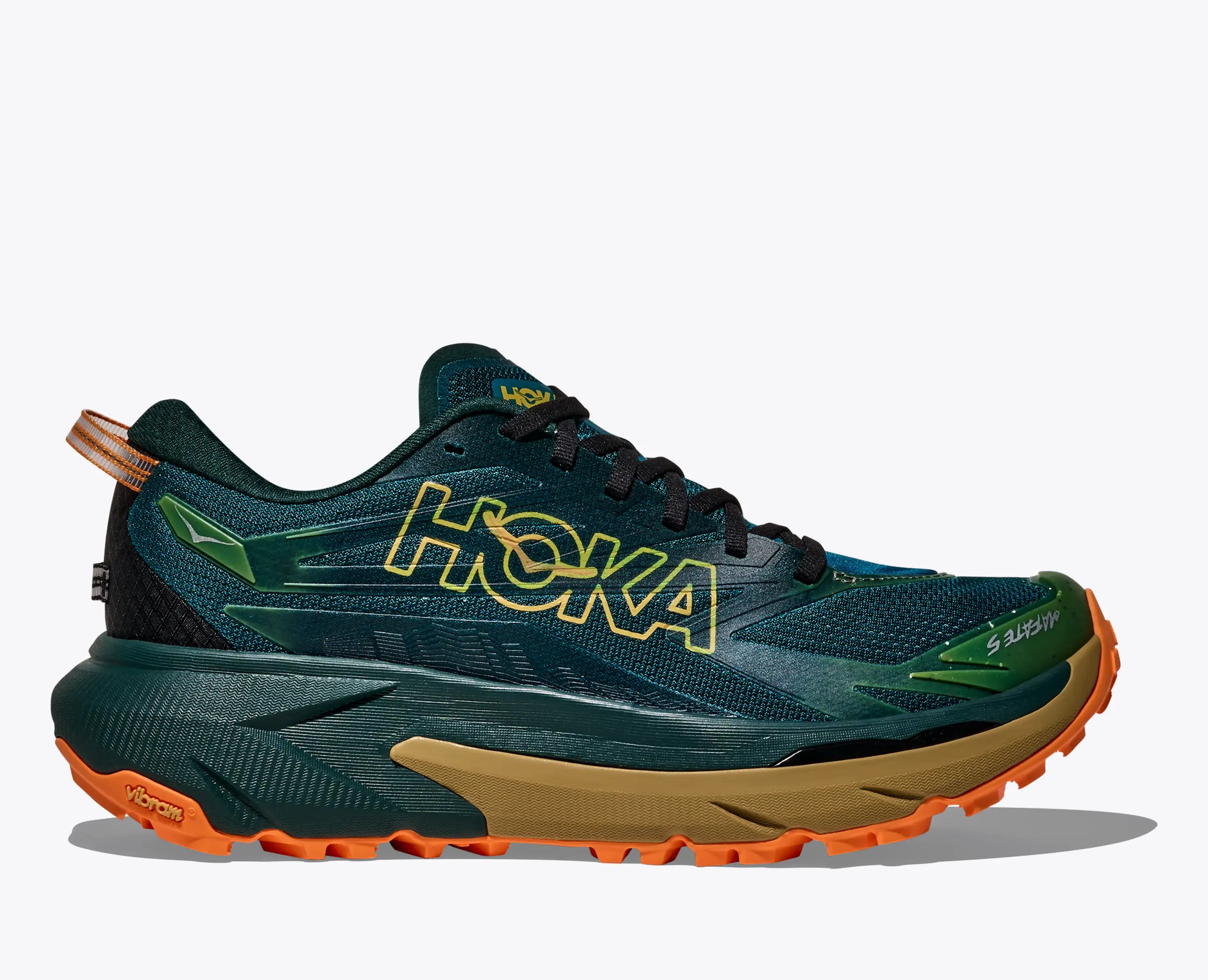 Hoka 'S Mafate 5 Tidal Wave Mustard Seed