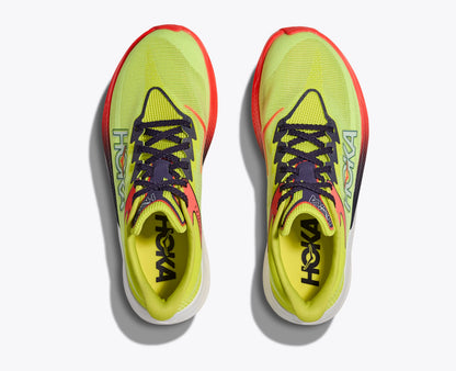 Hoka Rocket X 3 Neon Yuzu Squid Ink