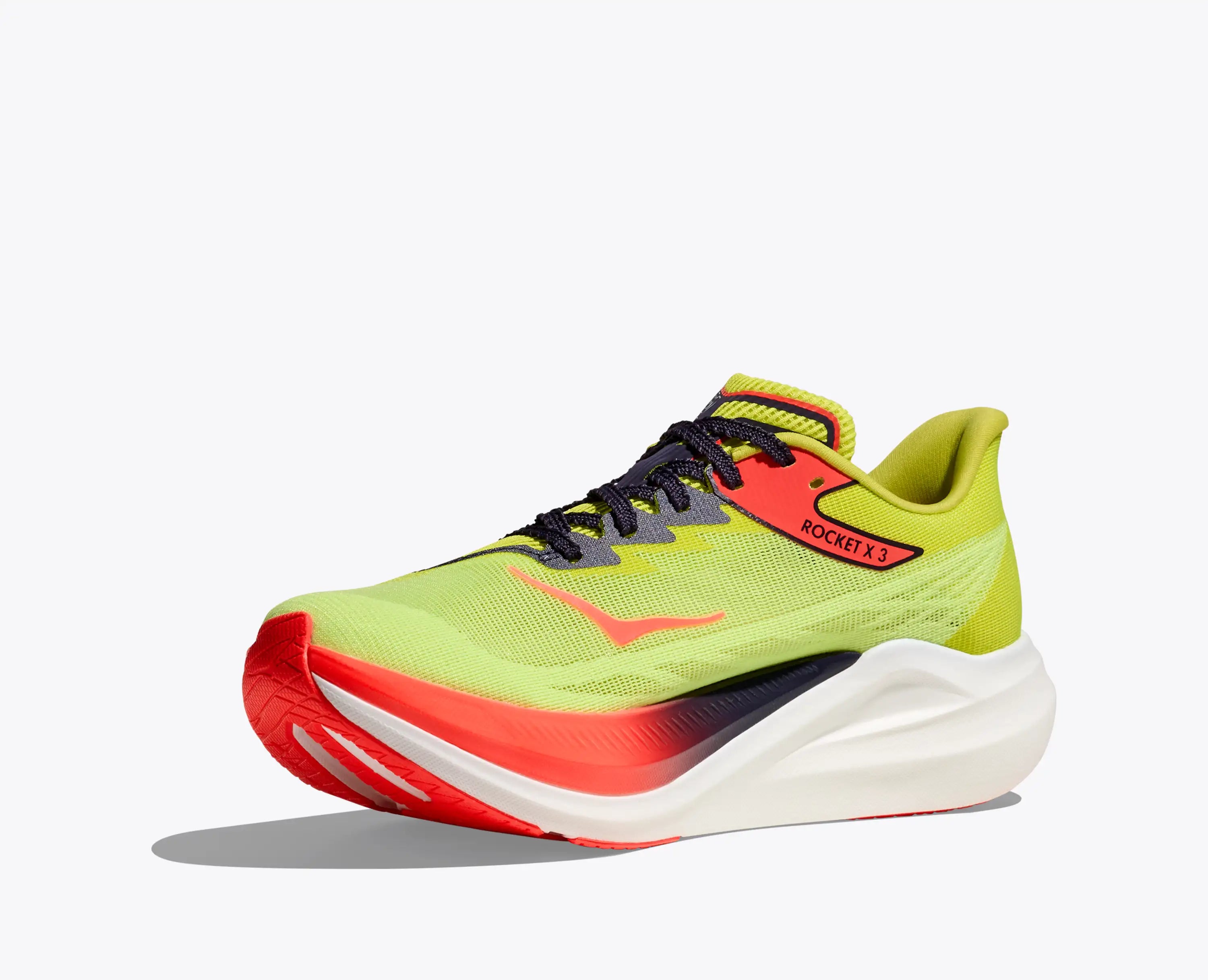 Hoka Rocket X 3 Neon Yuzu Squid Ink
