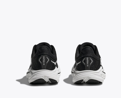 Hoka Big Kids Clifton 10 Black White
