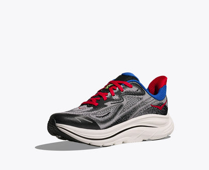 Hoka Big Kids Clifton 10 Foggy Grey Black