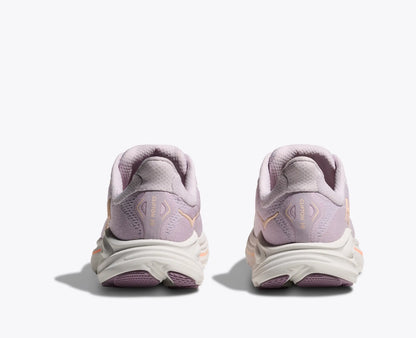 Hoka Big Kids Clifton 10 Lilac Cream Tangerine Glow