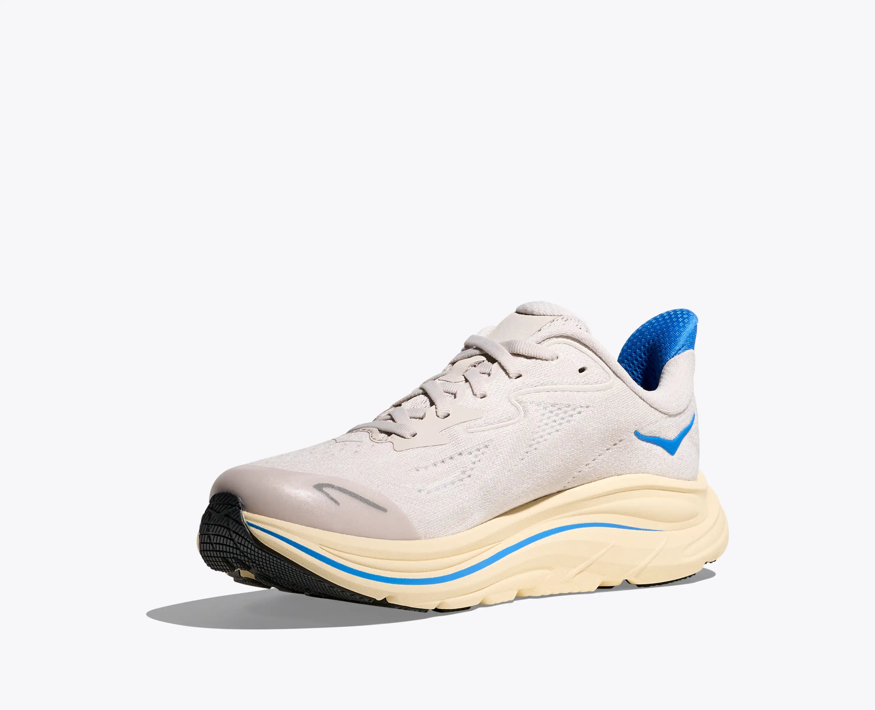 Hoka Big Kids Clifton 10 Stucco Virtual Blue