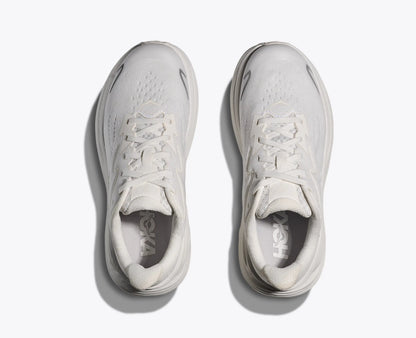 Hoka Big Kids Clifton 10 White White