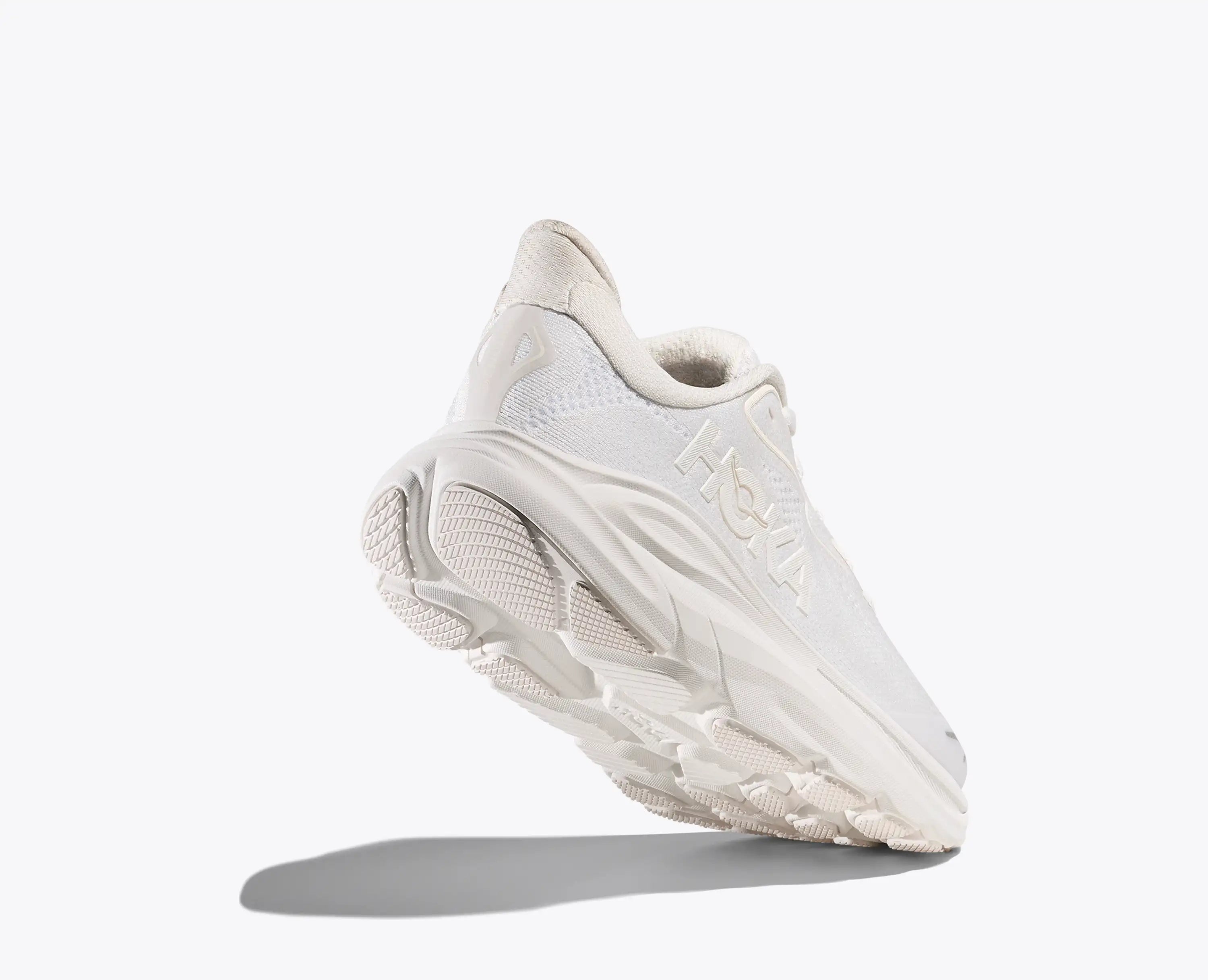 Hoka Big Kids Clifton 10 White White