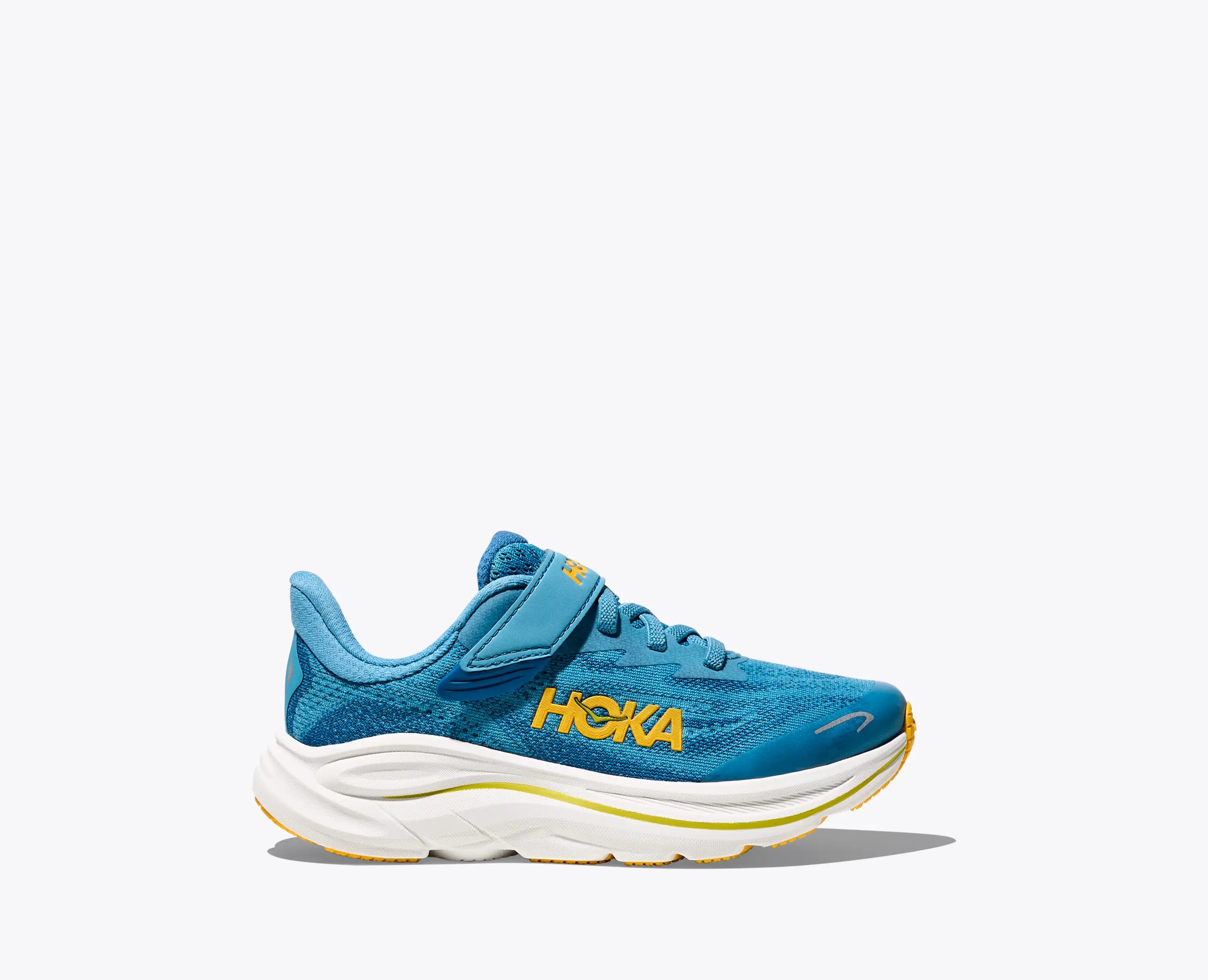Hoka Little Kids Clifton 10 Alpine Blue Foggy Night