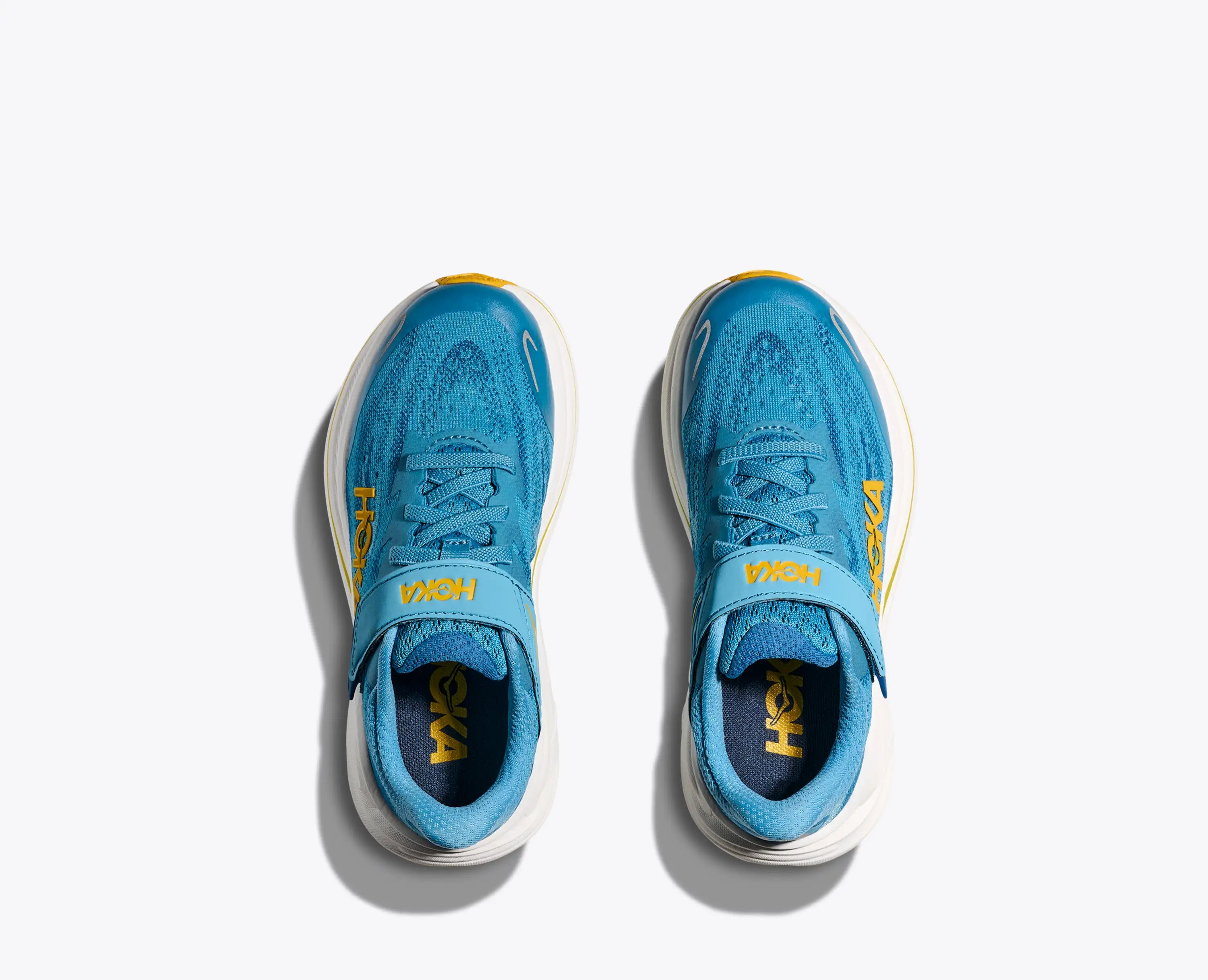 Hoka Little Kids Clifton 10 Alpine Blue Foggy Night