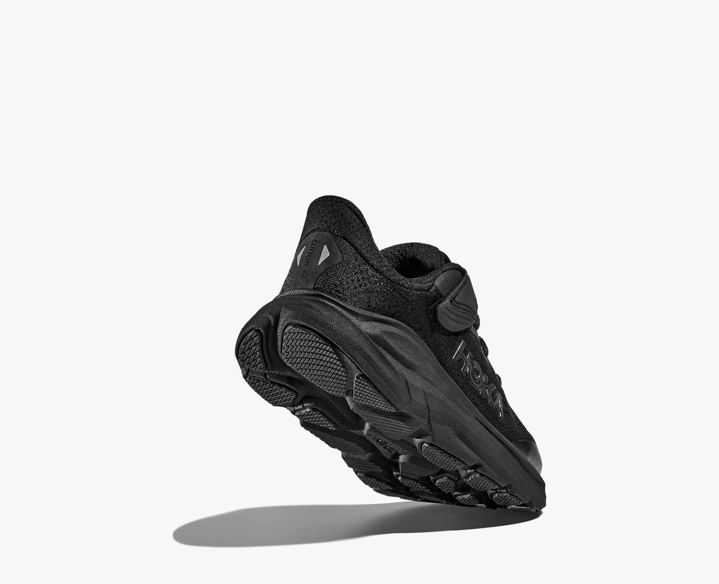 Hoka Little Kids Clifton 10 Black Black