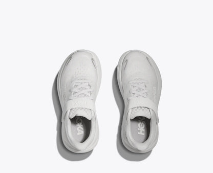 Hoka Little Kids Clifton 10 White White