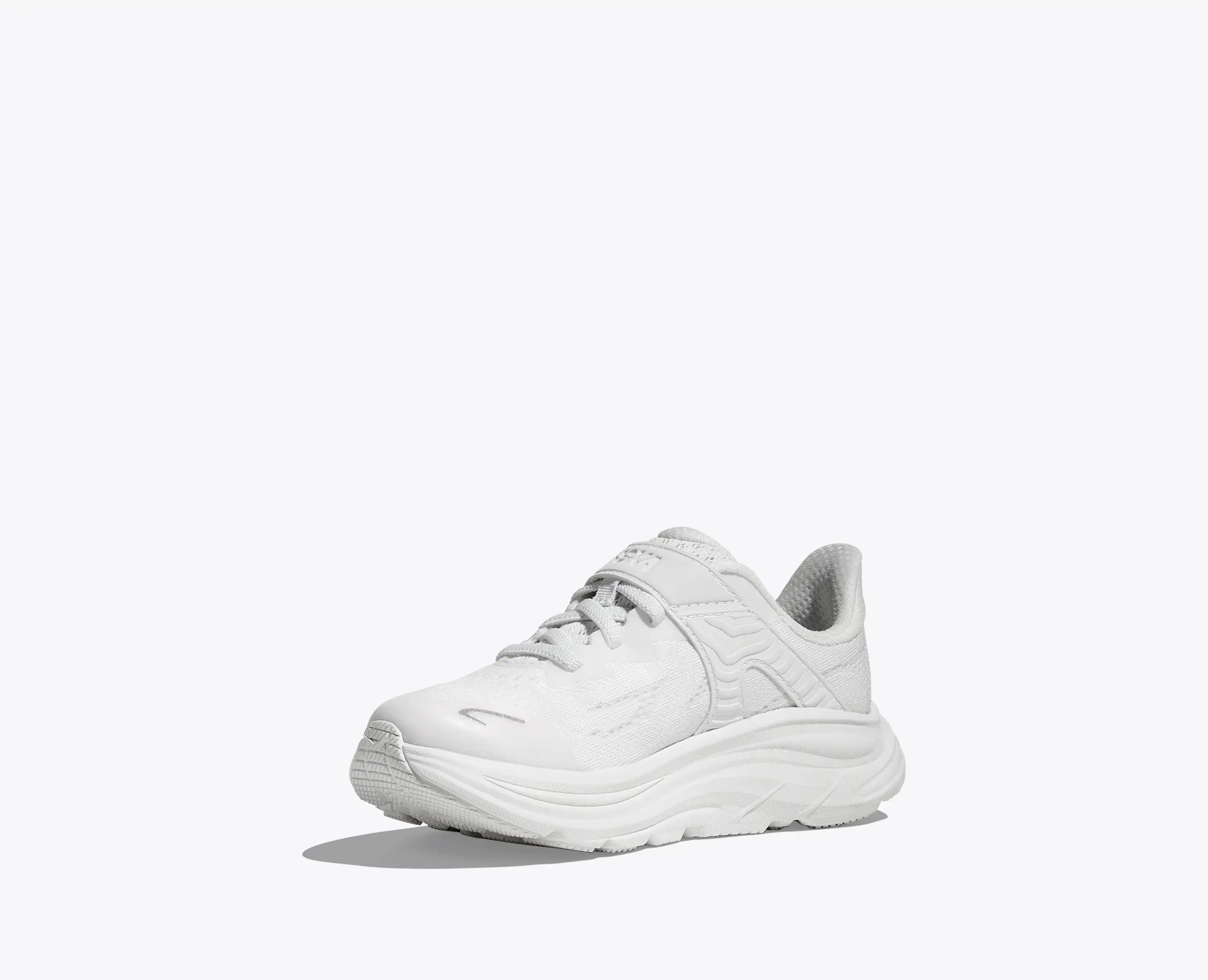 Hoka Little Kids Clifton 10 White White