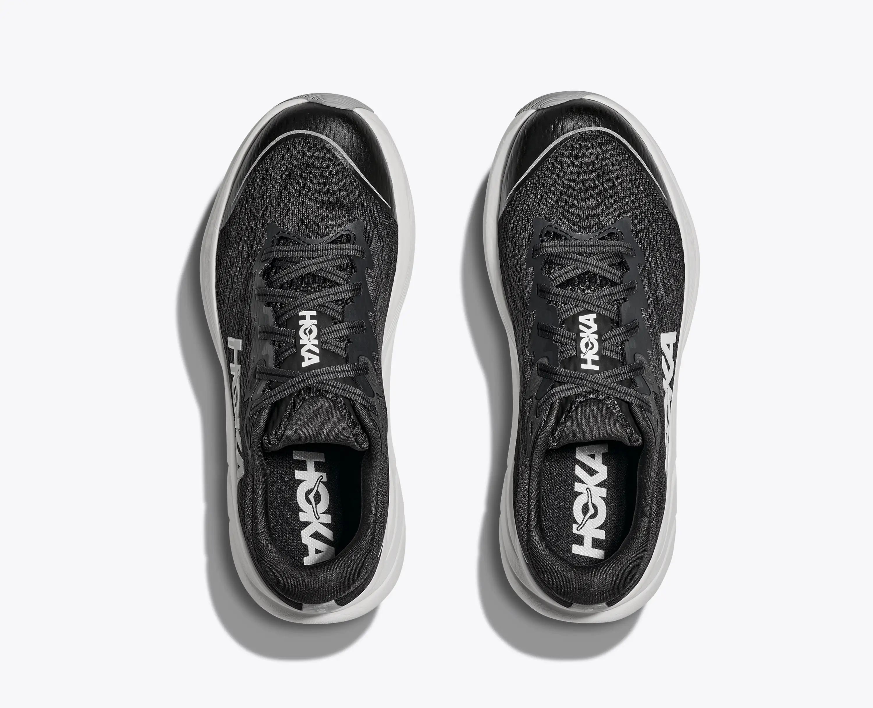 Hoka Big Kids Rincon 4 Black White