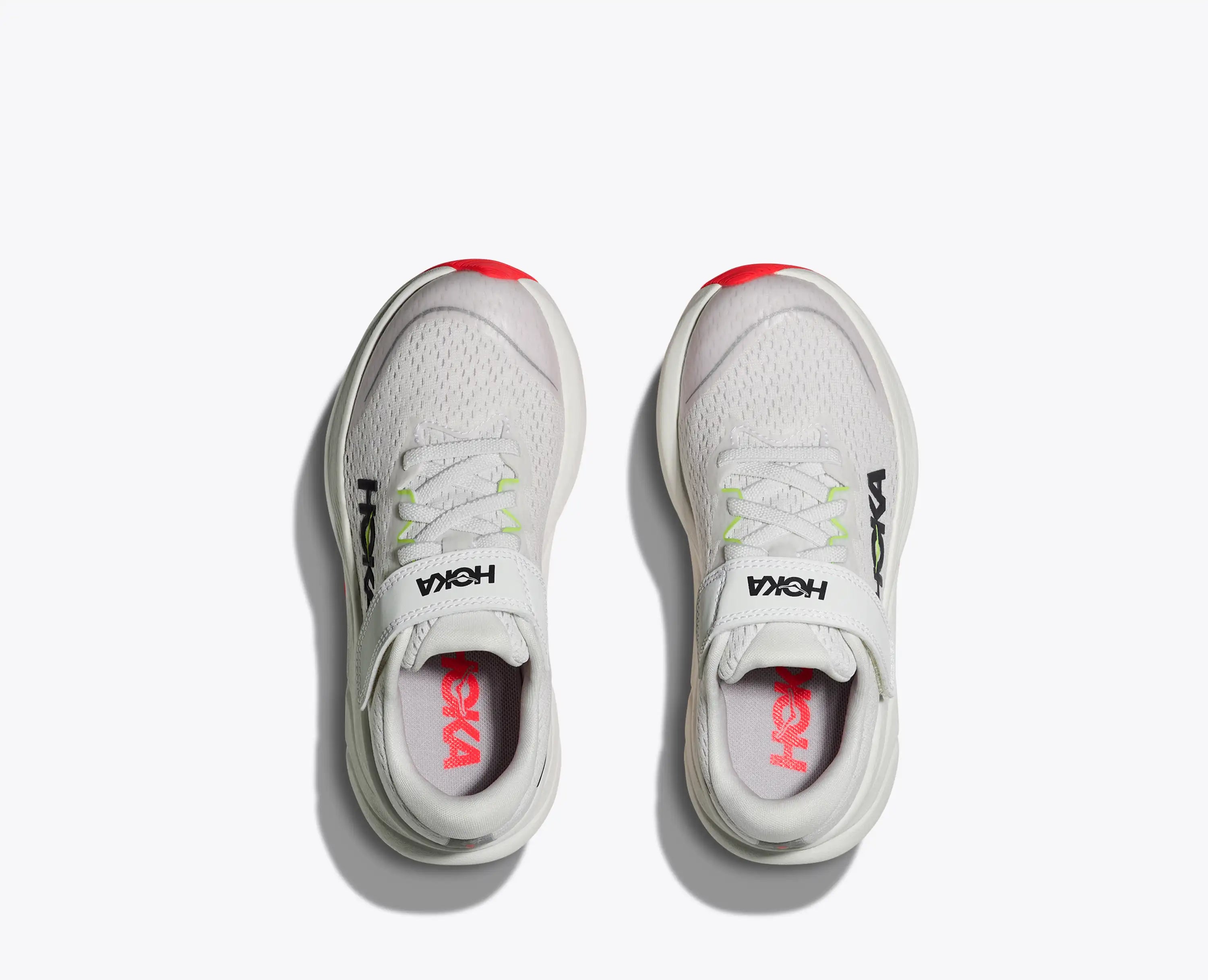 Hoka Little Kids Rincon 4 Frost Neon Yuzu