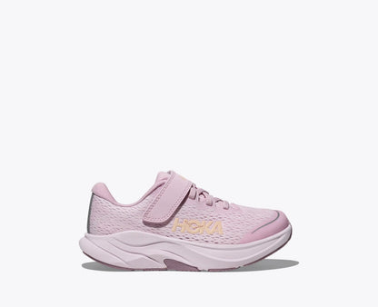 Hoka Little Kids Rincon 4 Lilac Cream Tangerine Glow