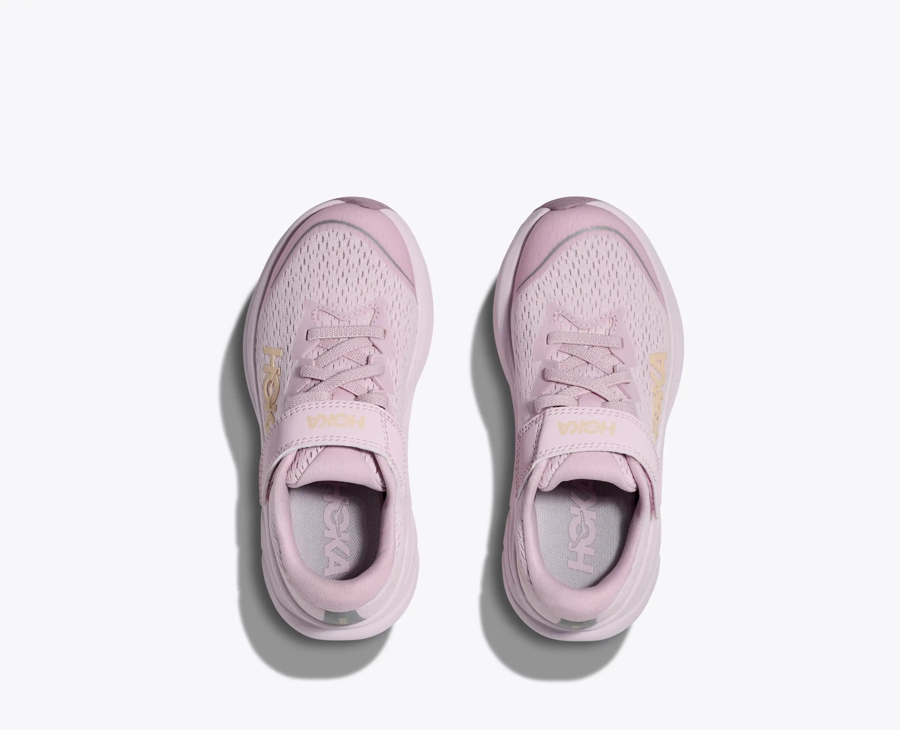 Hoka Little Kids Rincon 4 Lilac Cream Tangerine Glow