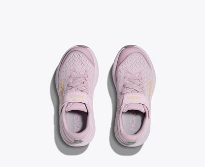 Hoka Little Kids Rincon 4 Lilac Cream Tangerine Glow
