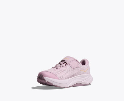 Hoka Little Kids Rincon 4 Lilac Cream Tangerine Glow